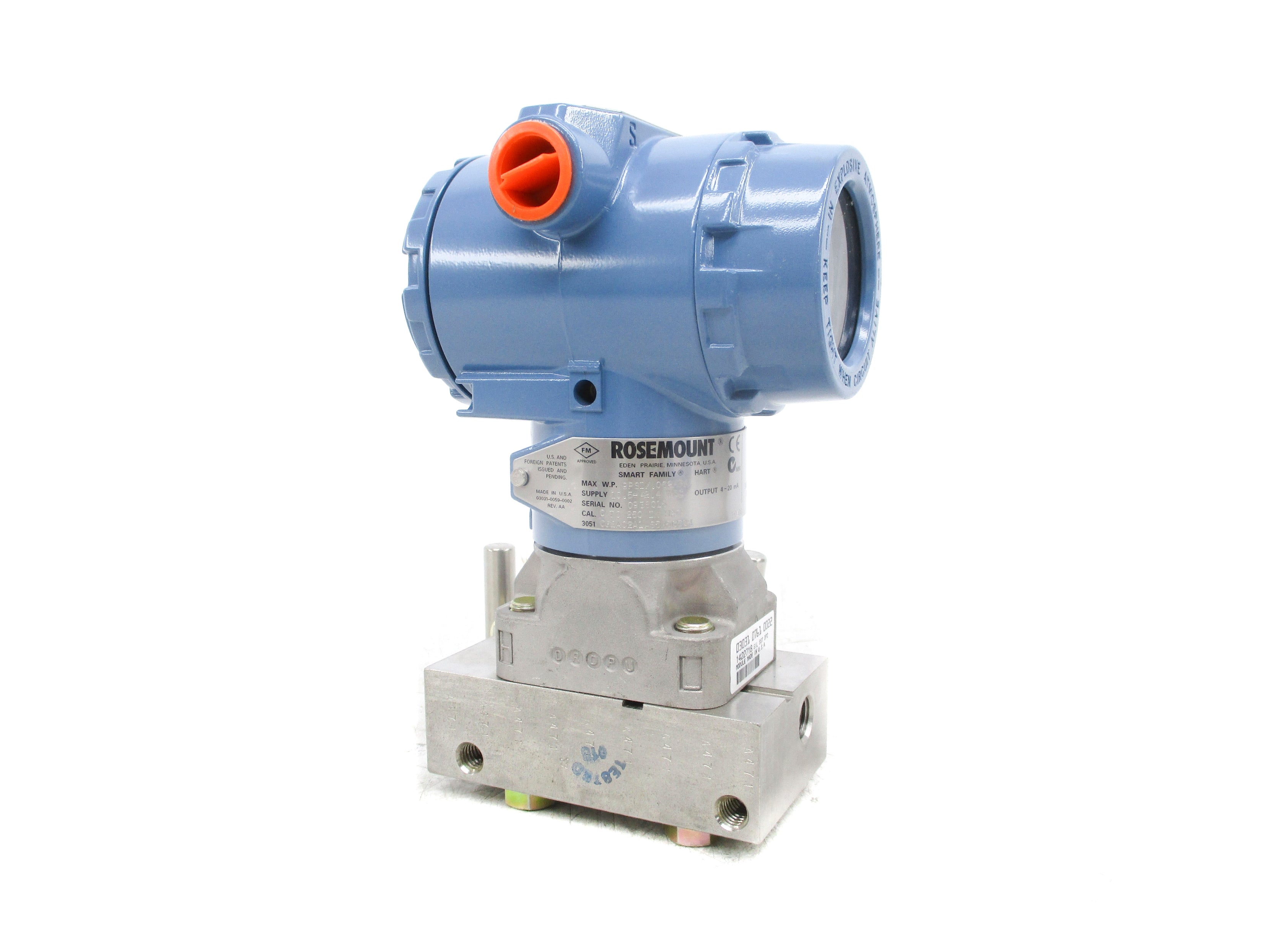 ROSEMOUNT 3051CG2A02A1AS5M5C6Q4 9PSI UNMP