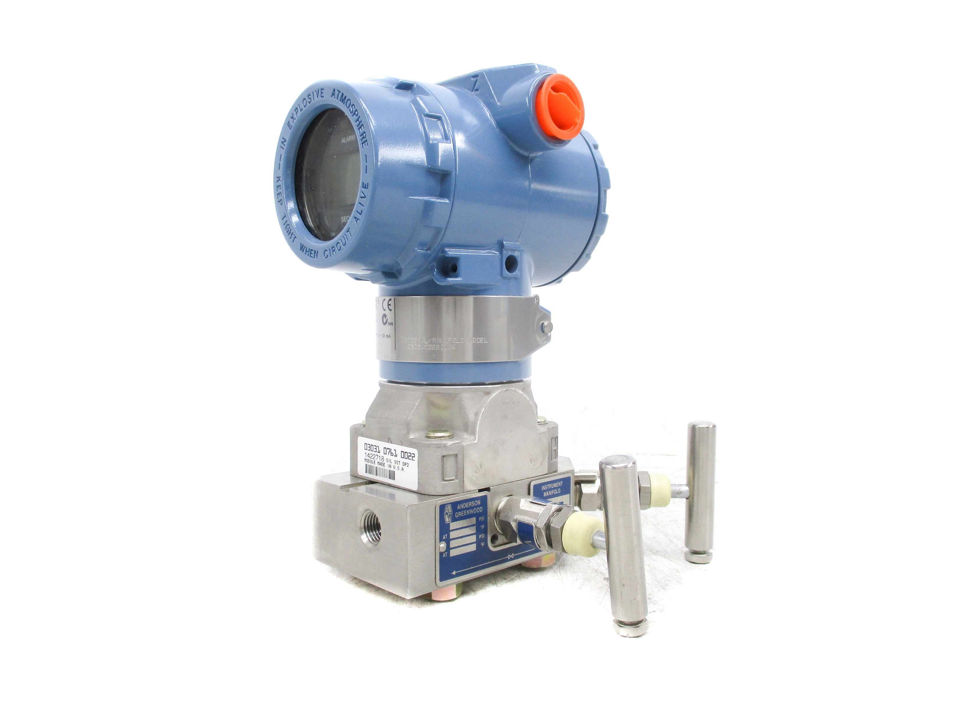 ROSEMOUNT 3051CG2A02A1AS5M5C6Q4 9PSI UNMP