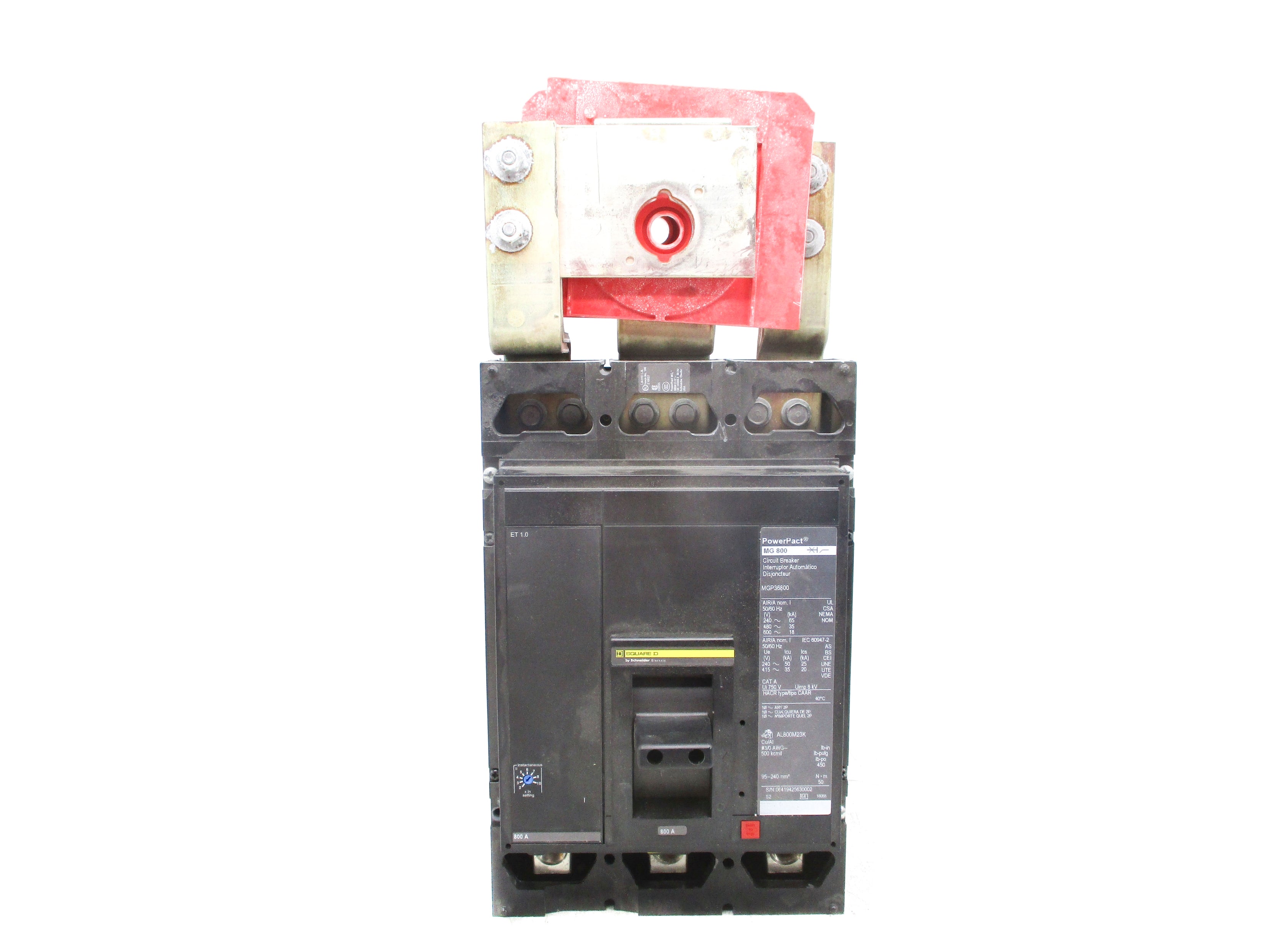 SQUARE D MGP36800 800A 600V (AS PICTURED) UNMP