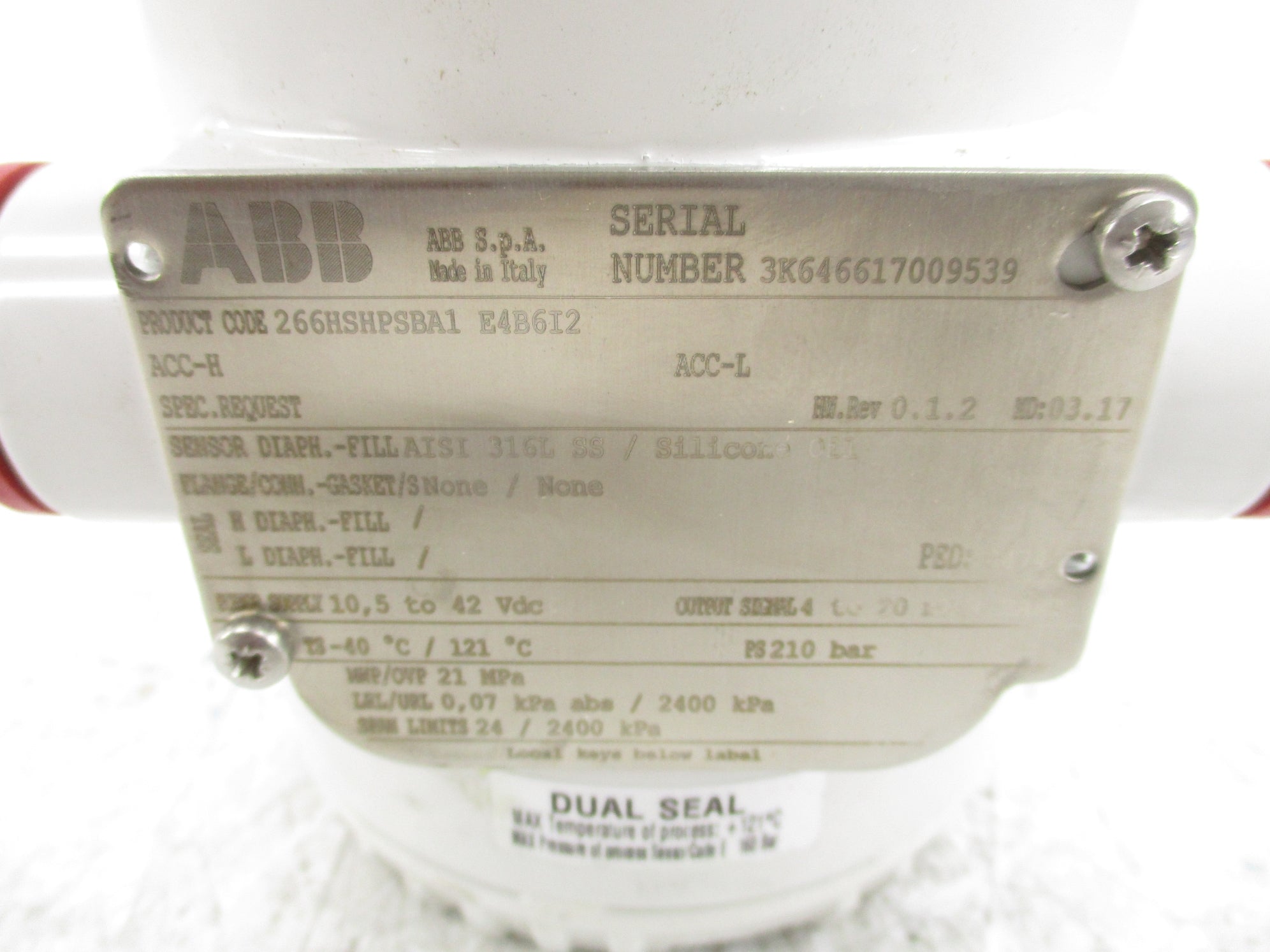 ABB 266HSHPSBA1 NSNP