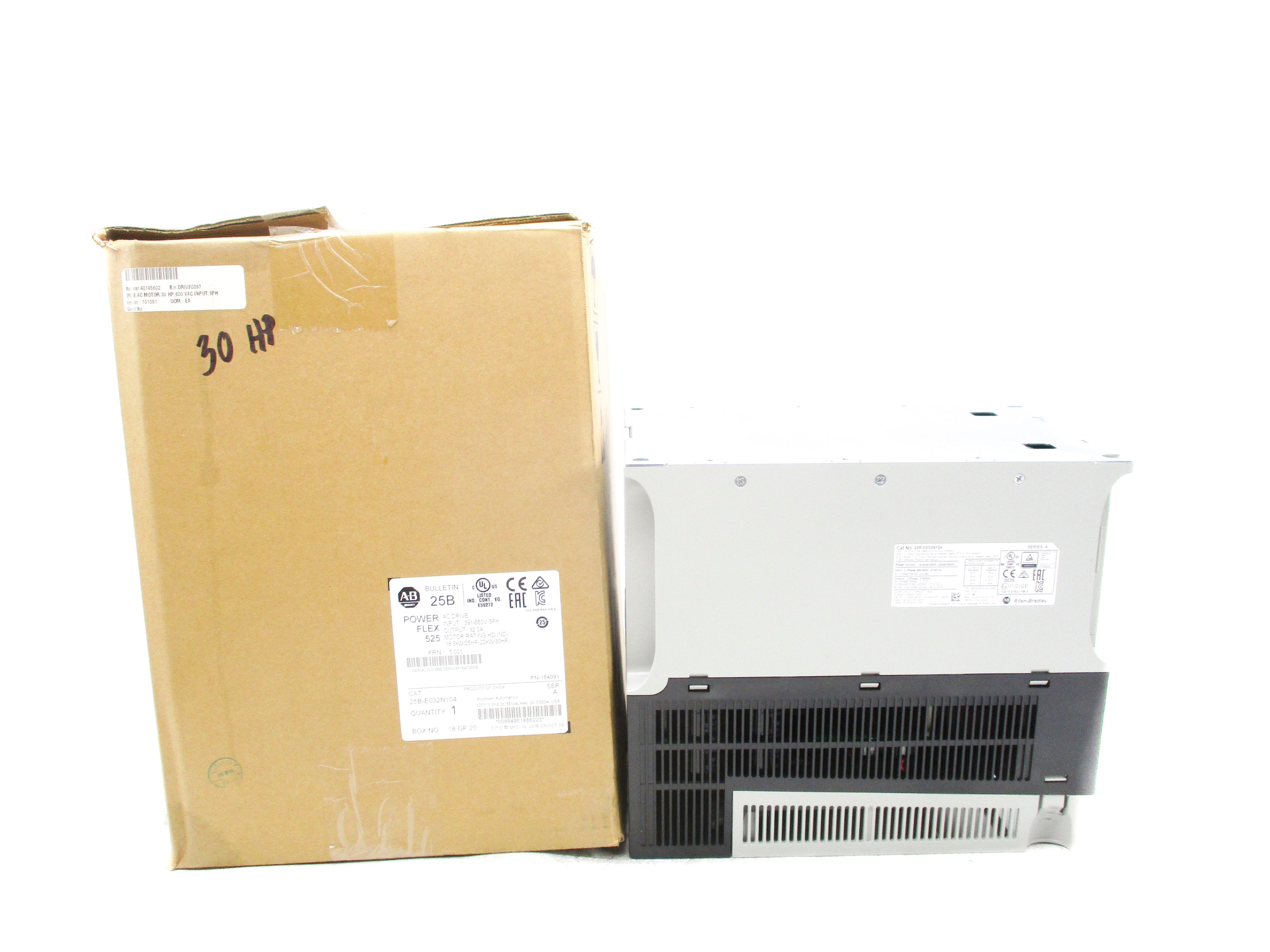 ALLEN BRADLEY 25B-E032N104 SER. A F/W 5.001 NSMP
