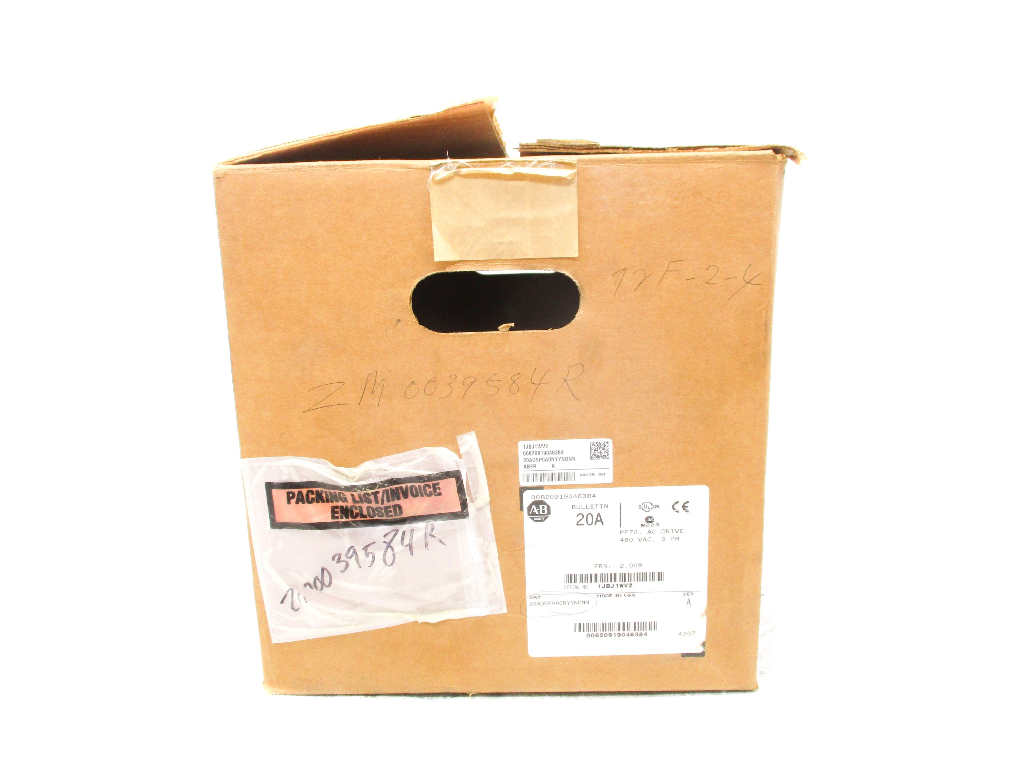 INDUSTRIAL SPARE PART 20AD5P0A0NYYNDNN SER. A F/W 2.009 NSMP