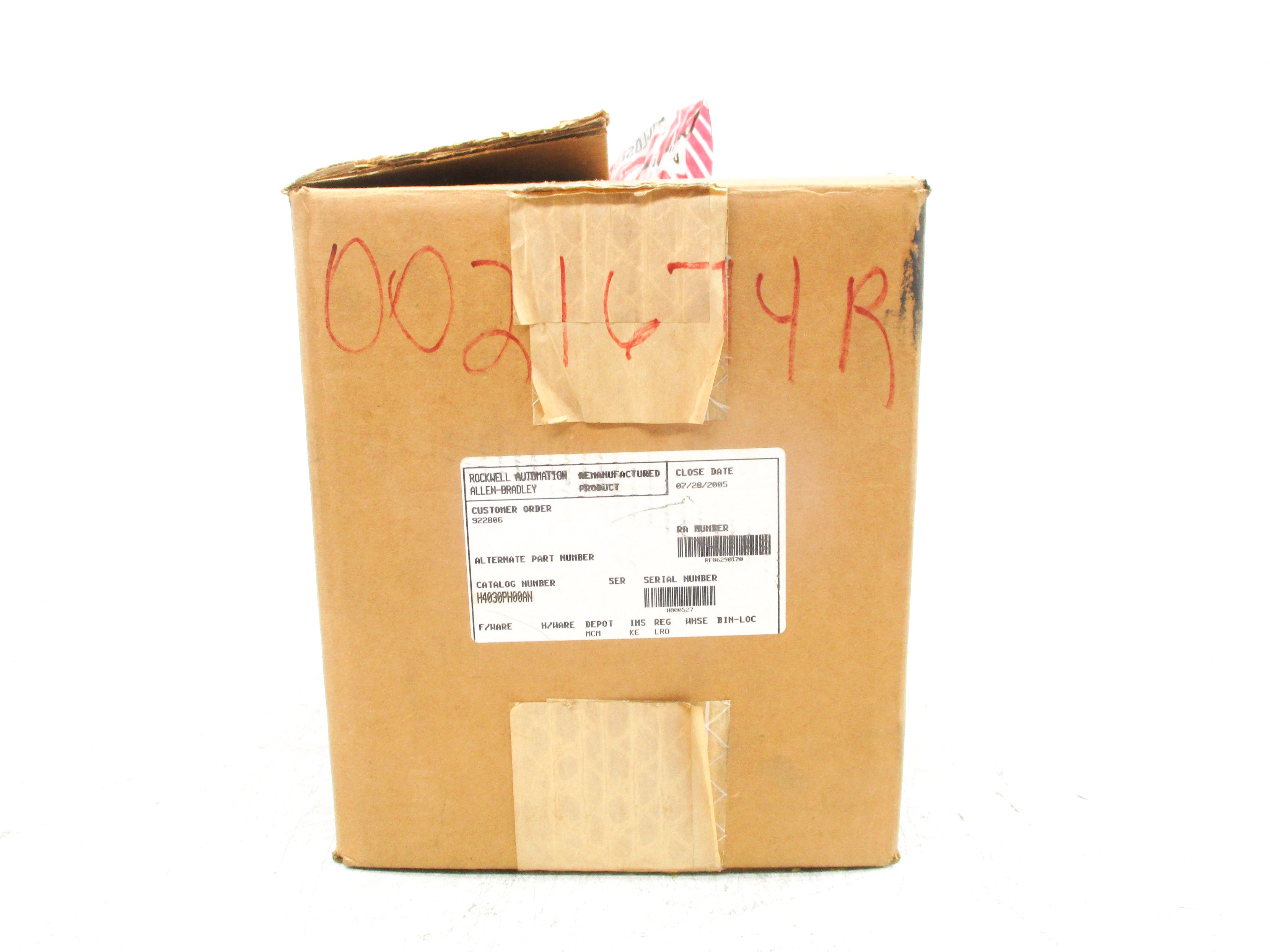 INDUSTRIAL SPARE PART H4030PH00AN SER. A REMAN