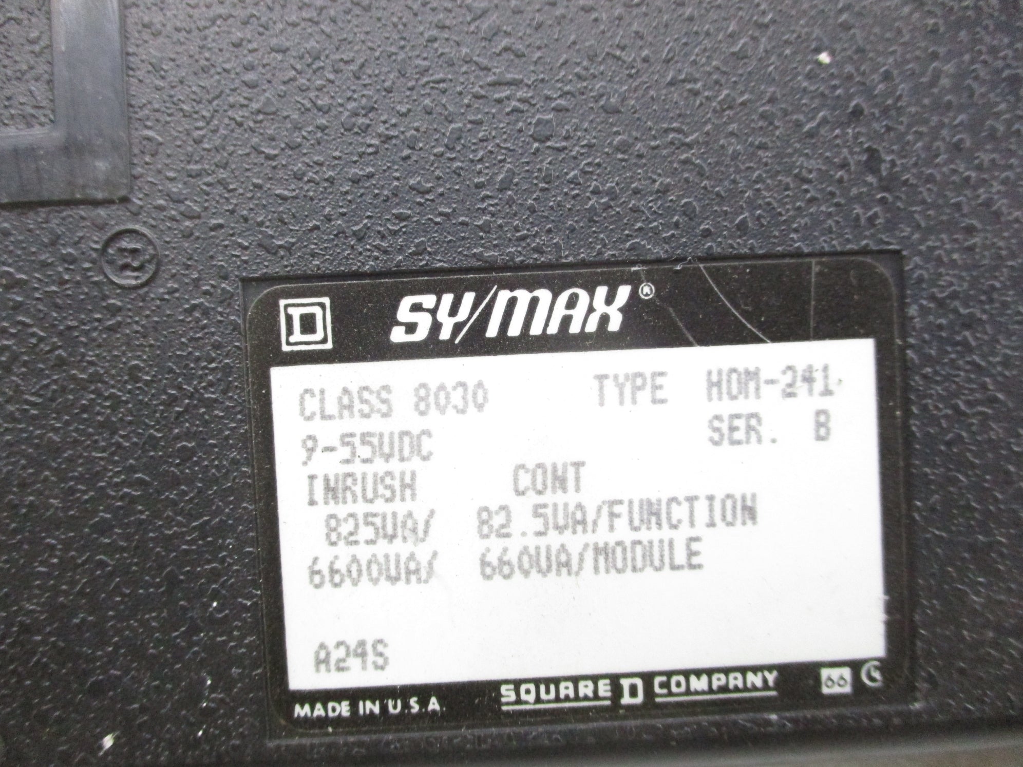SQUARE D 8030H0M241 SER. B UNMP