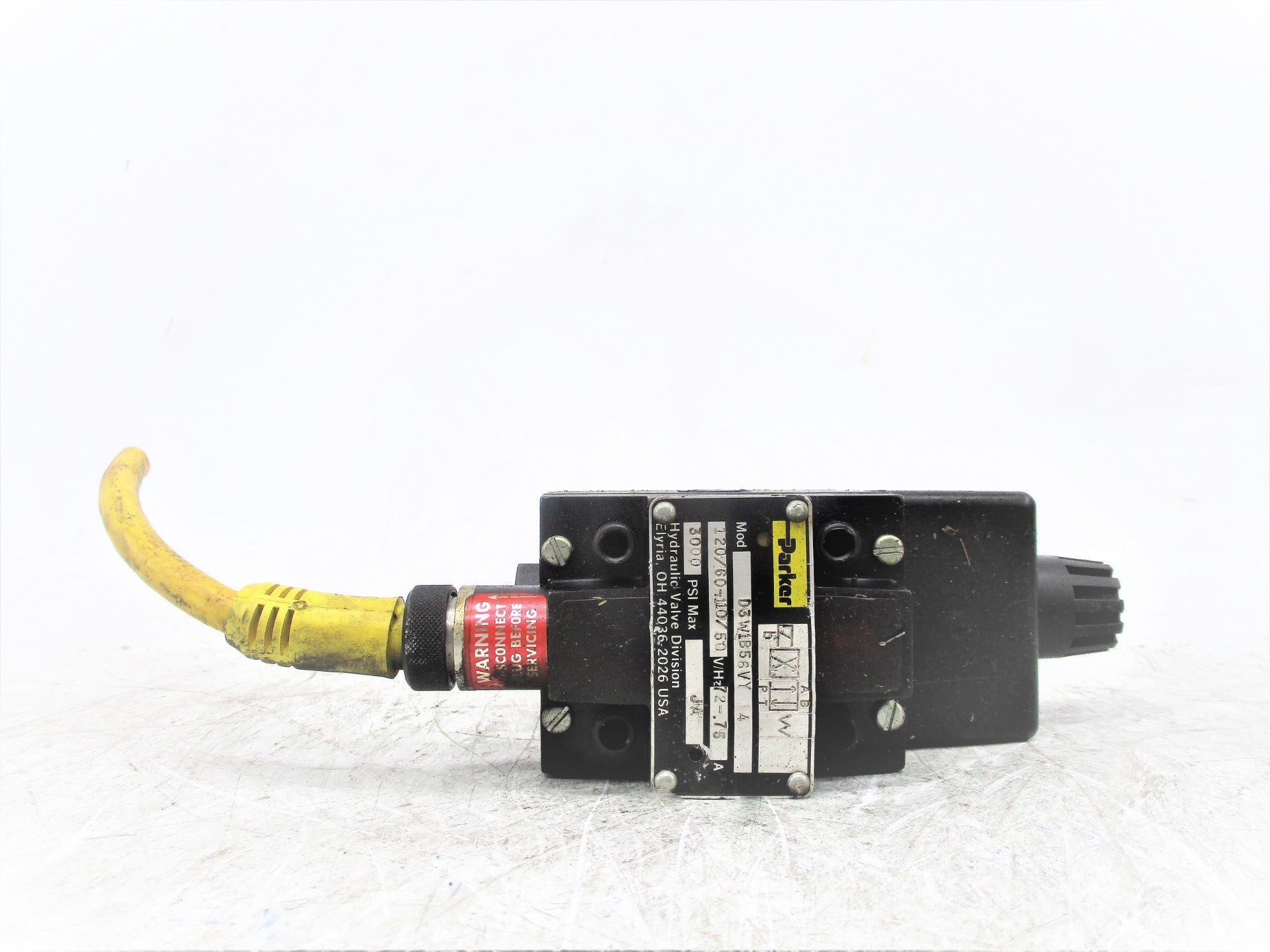 PARKER D3W1B56VY14 3000PSI 120V UNMP