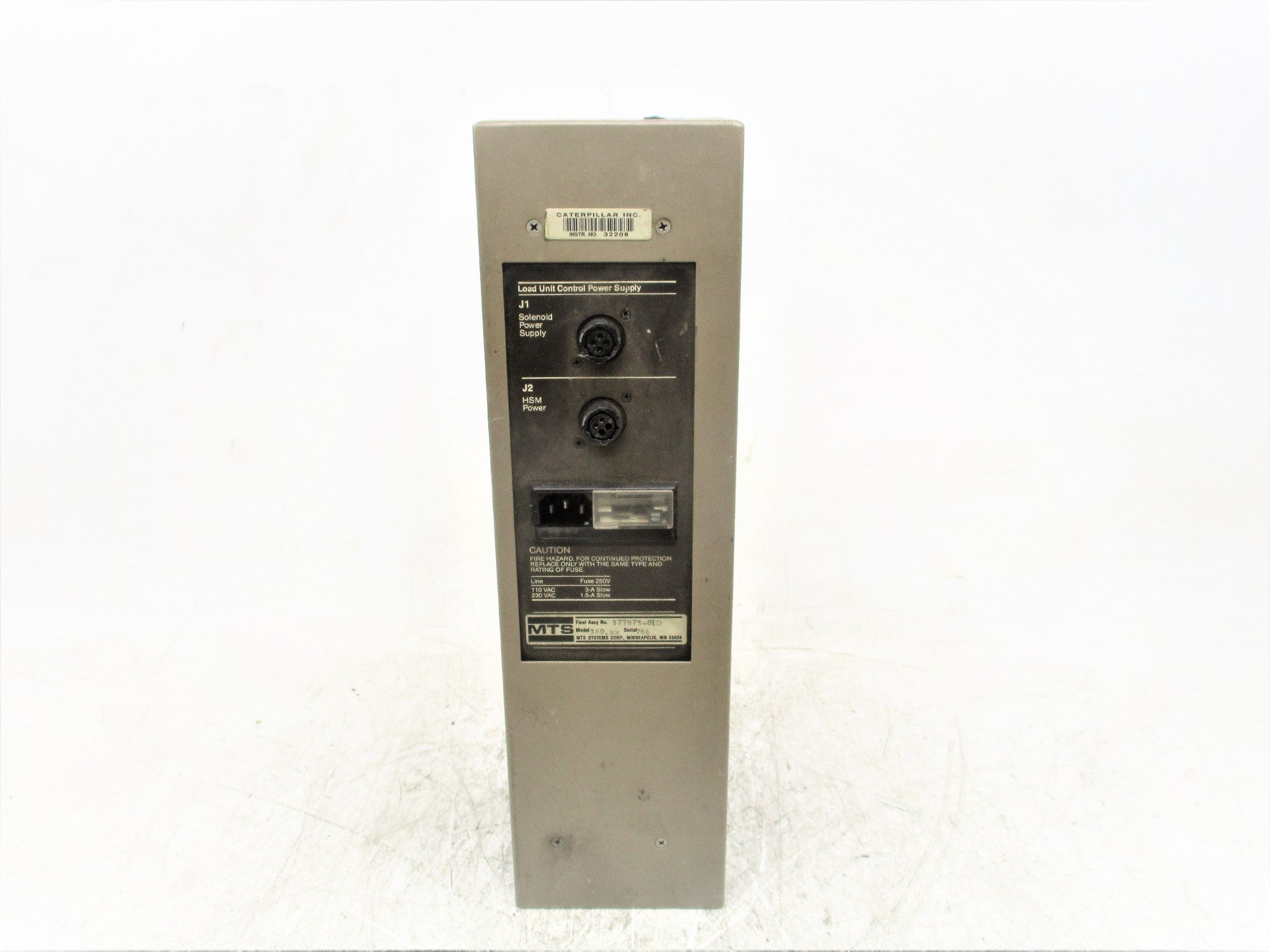 MTS SYSTEMS 377873-01D UNMP
