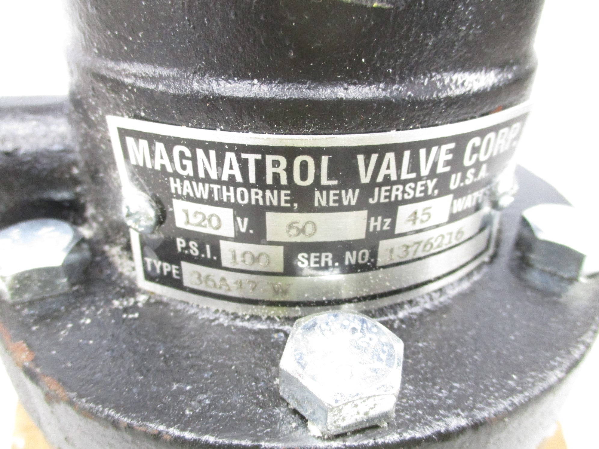 MAGNATROL 36A17W 100PSI 120V NSNP