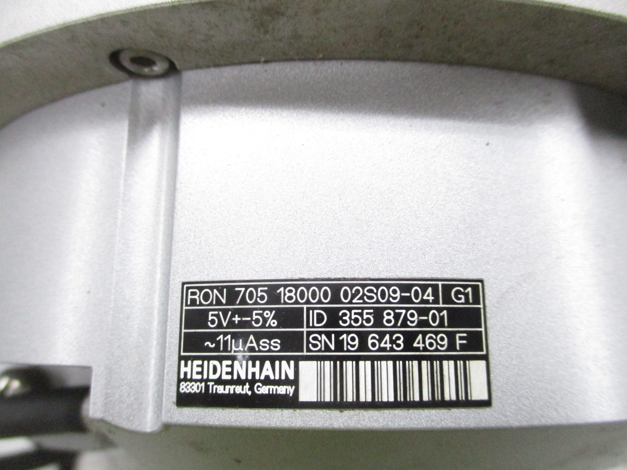 HEIDENHAIN 355879-01 RON7051800002S09-04 NSNP