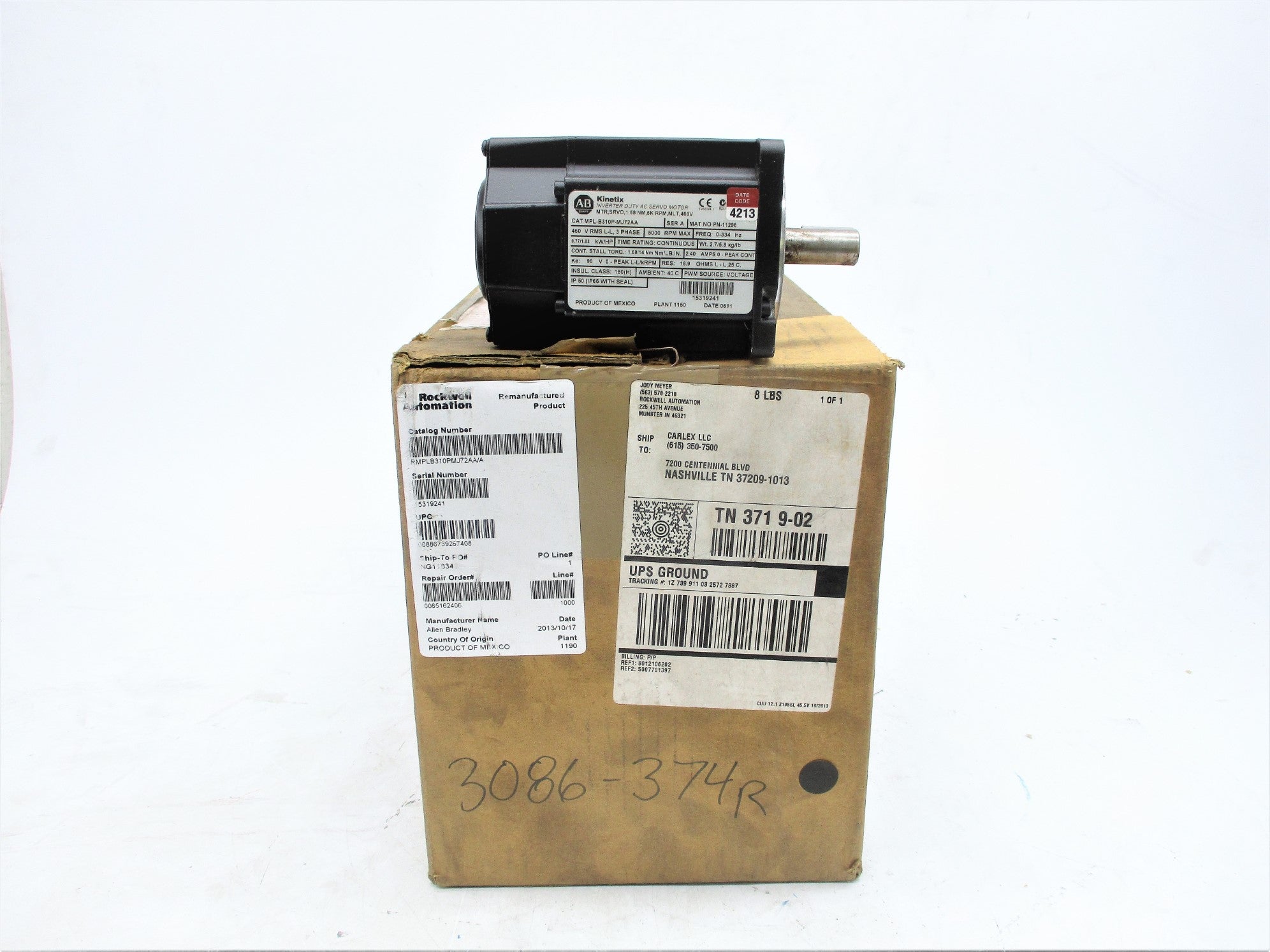 INDUSTRIAL SPARE PART RMPL-B310P-MJ72AA SER. A REMAN