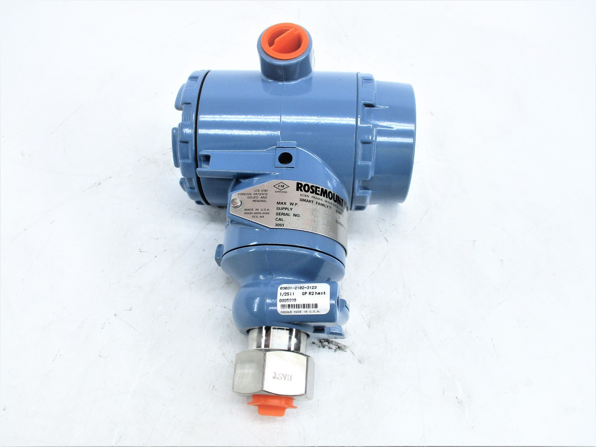 ROSEMOUNT 3051TG2A2B31AM5E5B4 150PSI NSNP