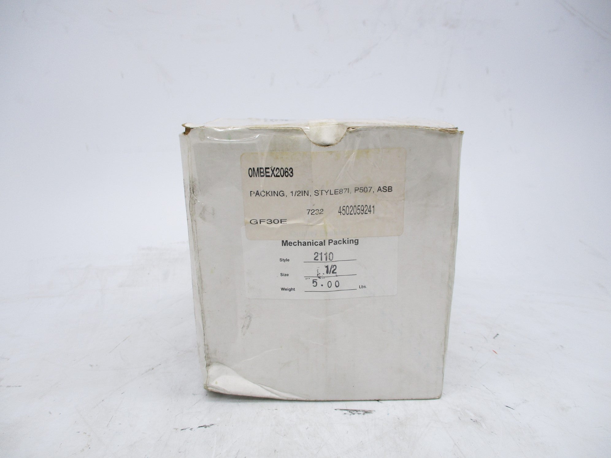 BRAIDED MECHANICAL PACKING 2110 NSMP
