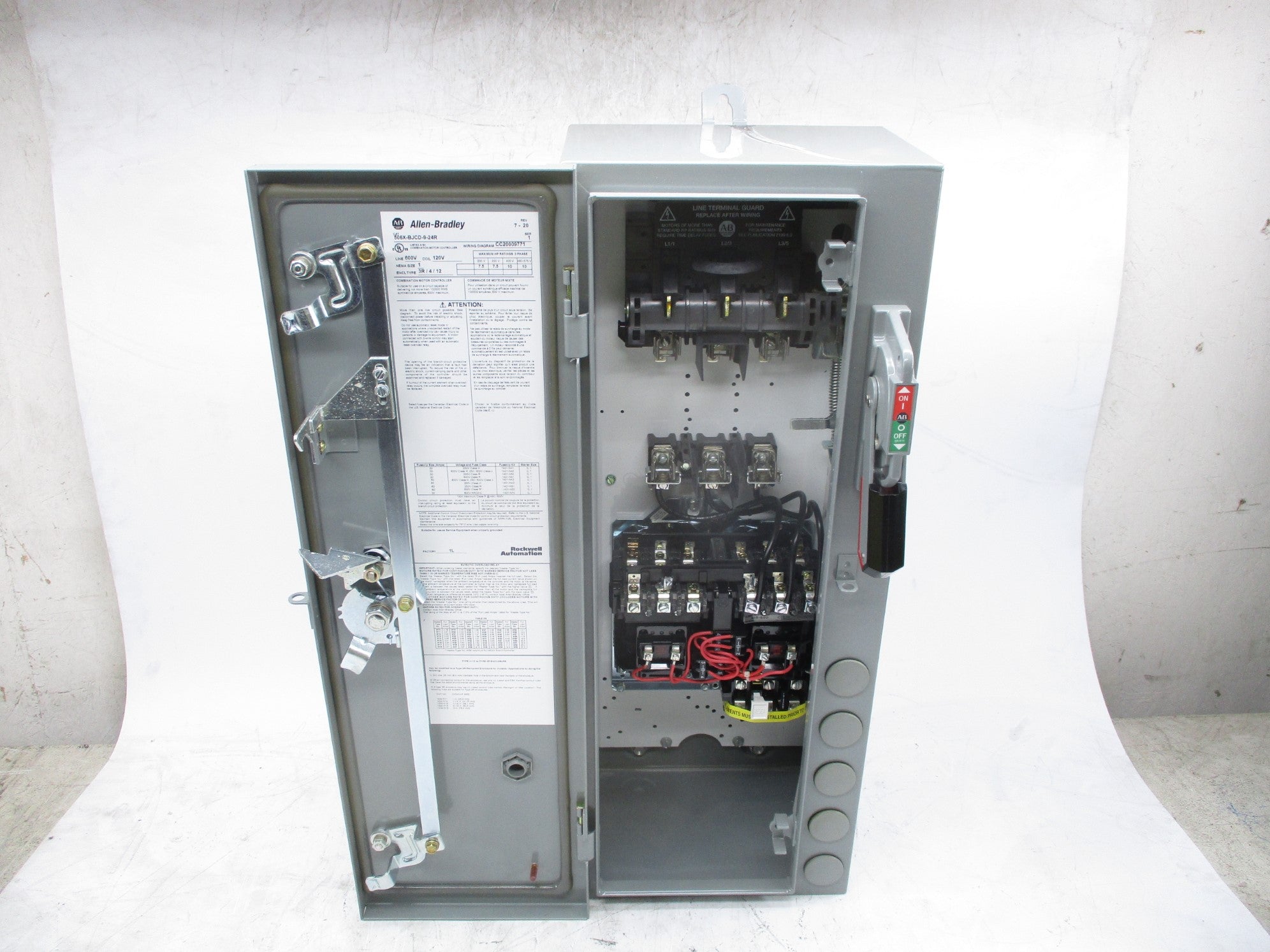INDUSTRIAL SPARE PART 506X-BJCD-9-24R SER. 1 (AS PICTURED) NSNP