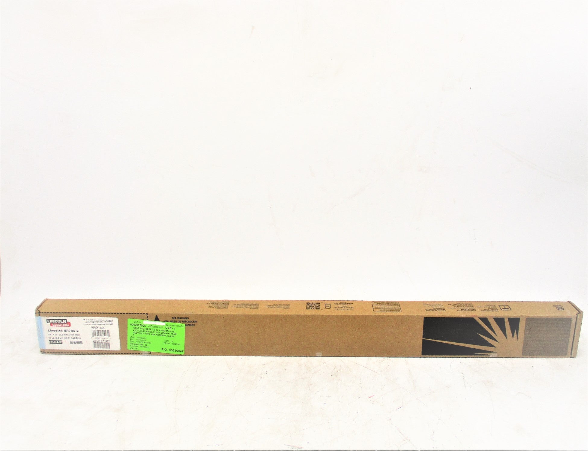 LINCOLN ELECTRIC ER70S-2 10LBS NSFS