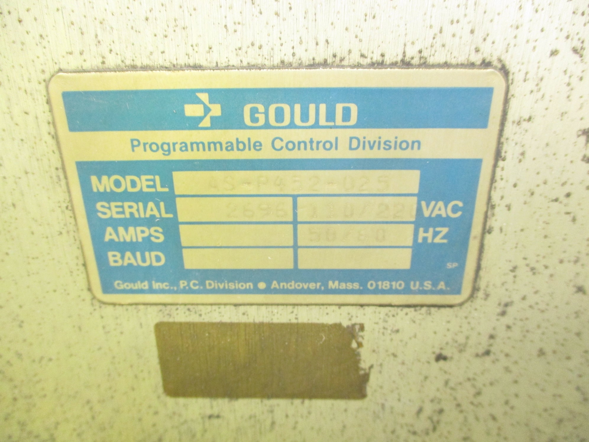 GOULD AS-P452-025 UNMP