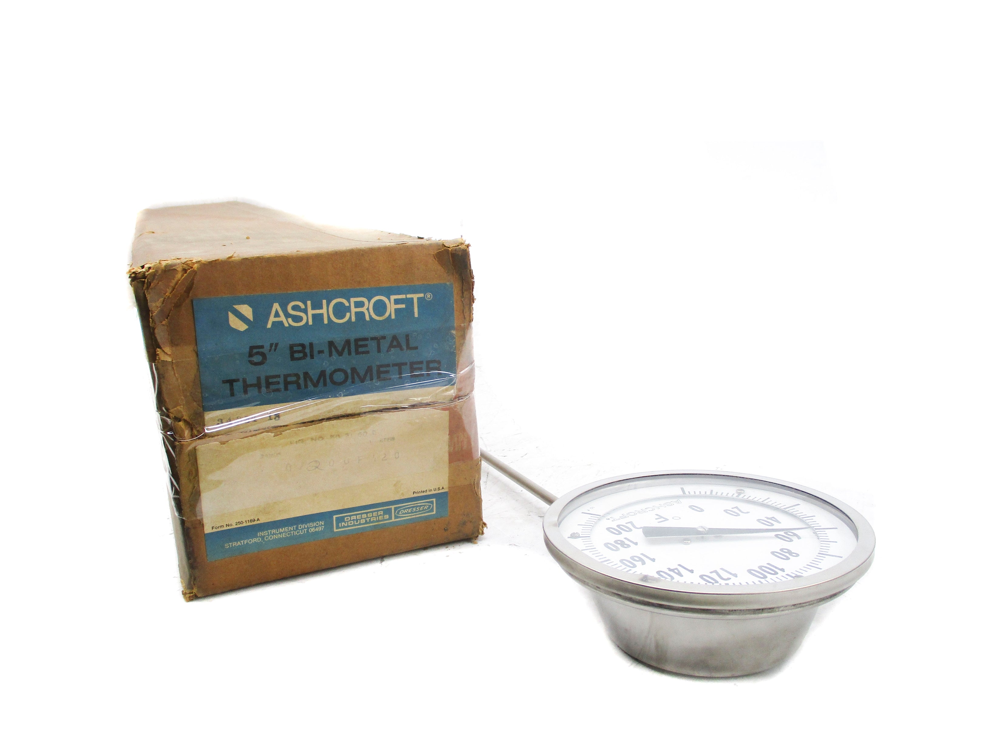 ASHCROFT 50EI60D 0-200F NSMP