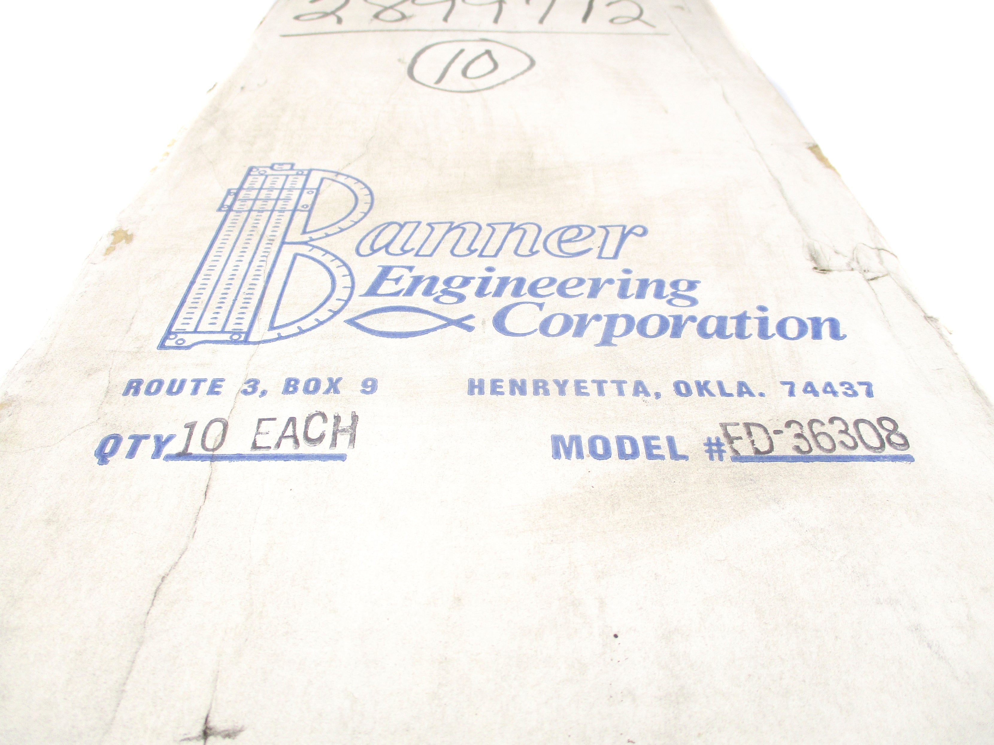 BANNER ENGINEERING FD-36308 (PKG OF 10) NSMP