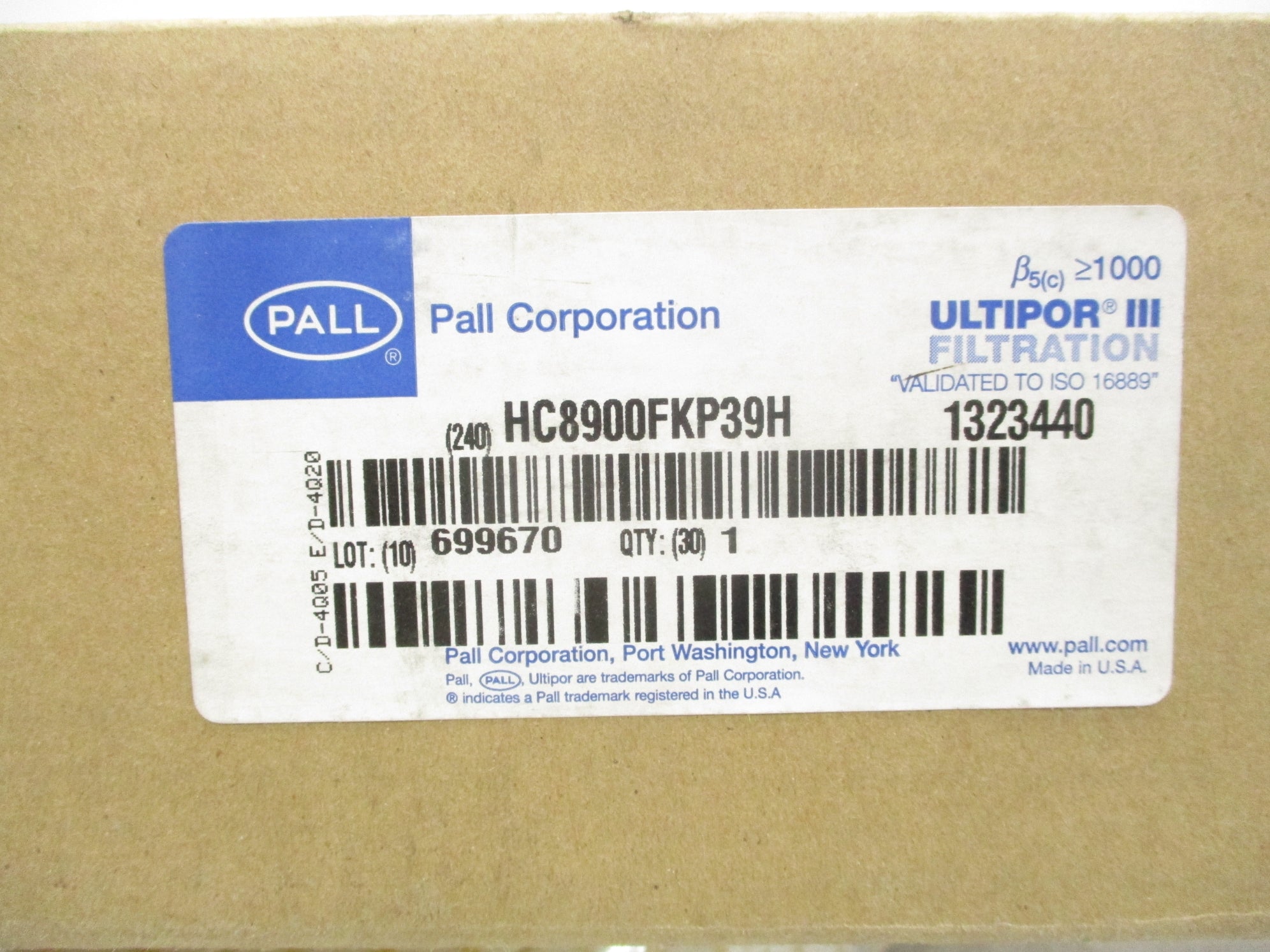 PALL HC8900FKP39H NSMP