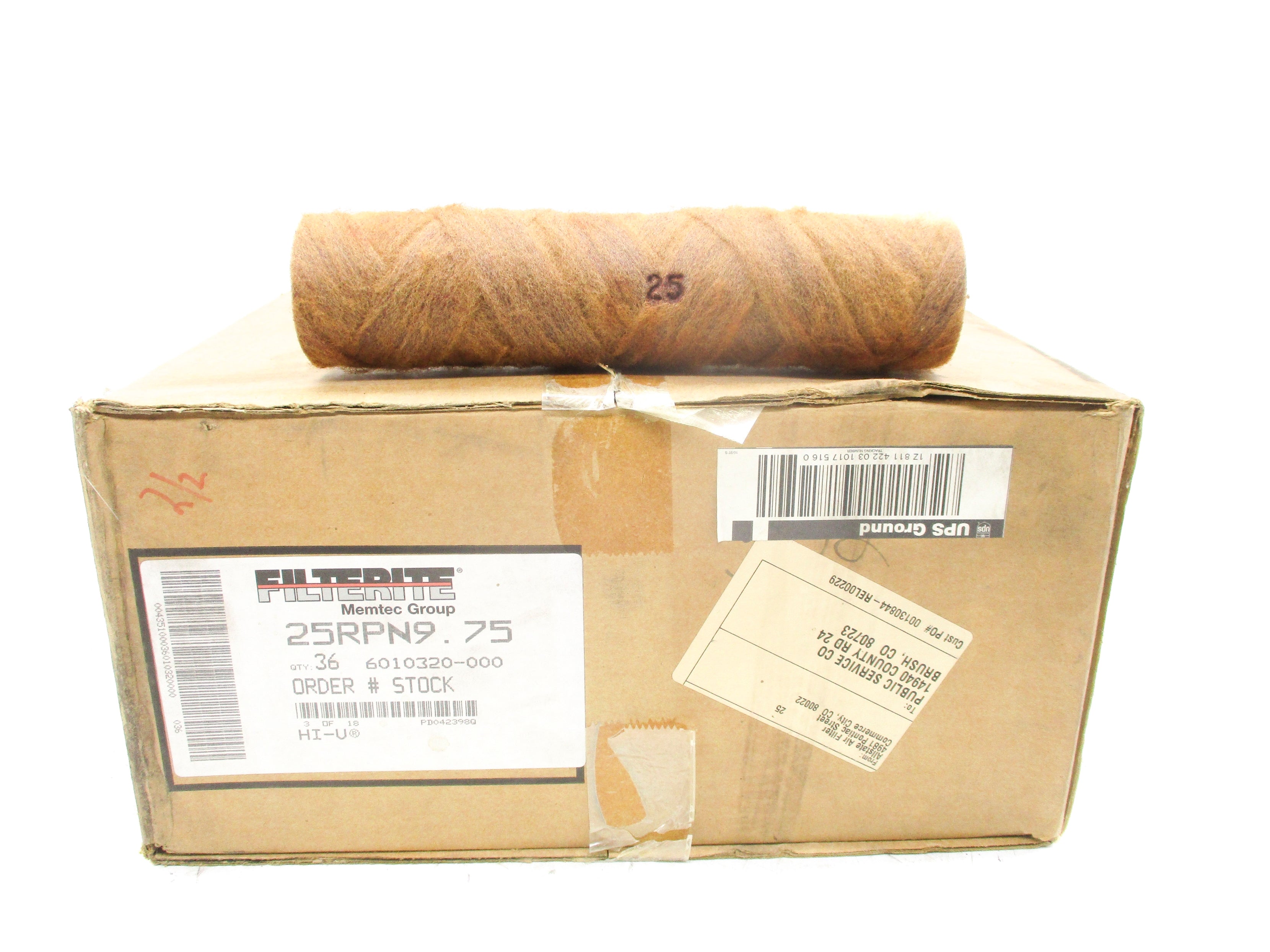 FILTERITE 25RPN9.75 (PKG OF 36) NSMP