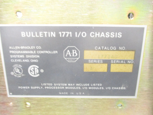 ALLEN BRADLEY 1771AD SER. A UNMP