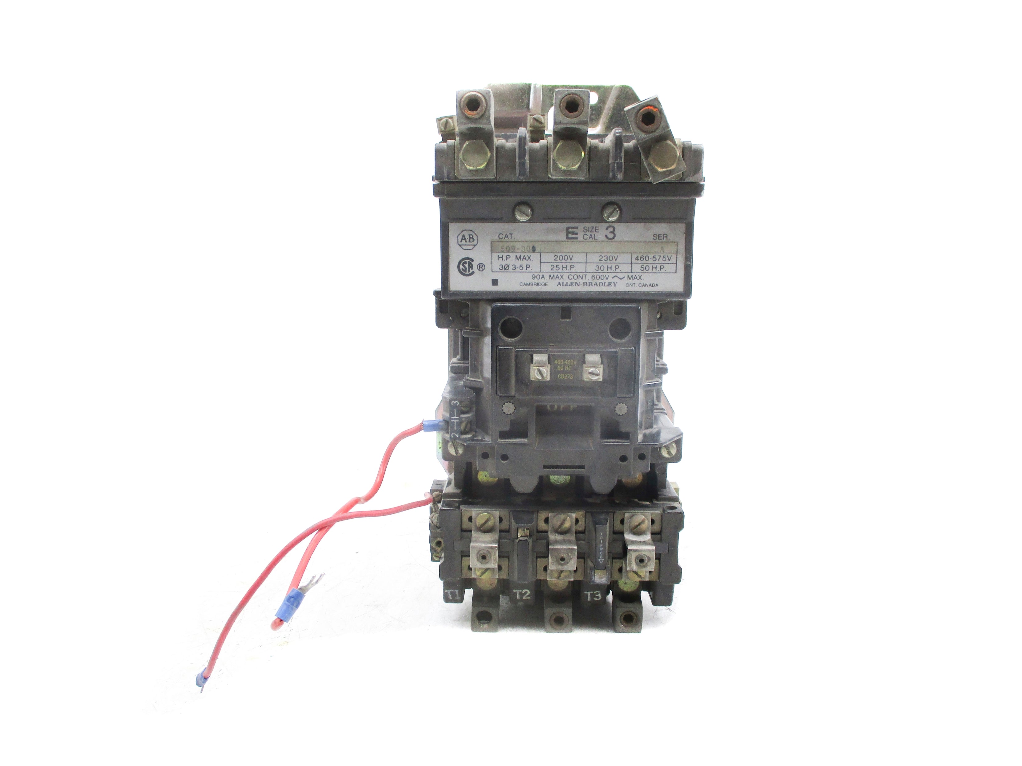 ALLEN BRADLEY 509-DOD SER. A UNMP