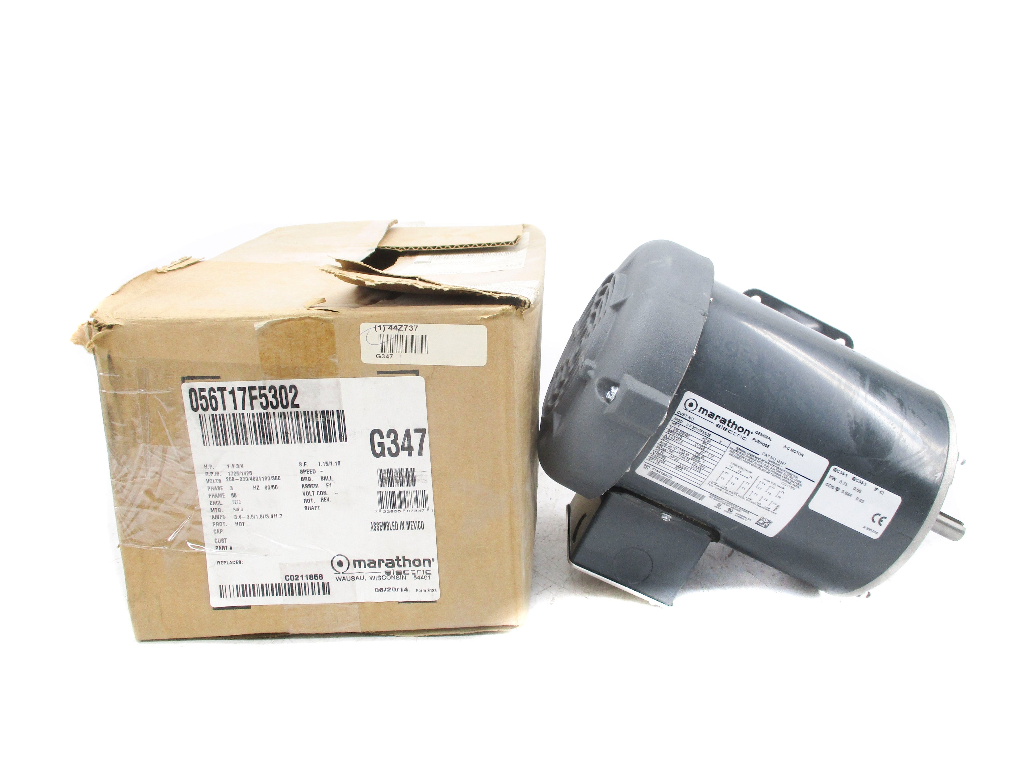 MARATHON ELECTRIC G347 NSMP