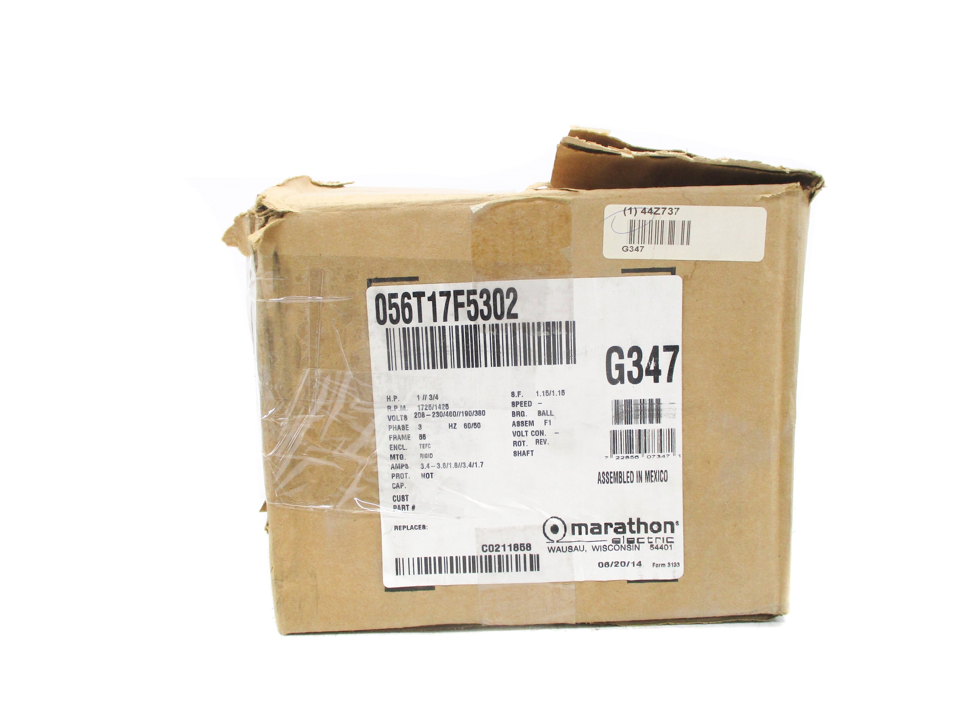 MARATHON ELECTRIC G347 NSMP