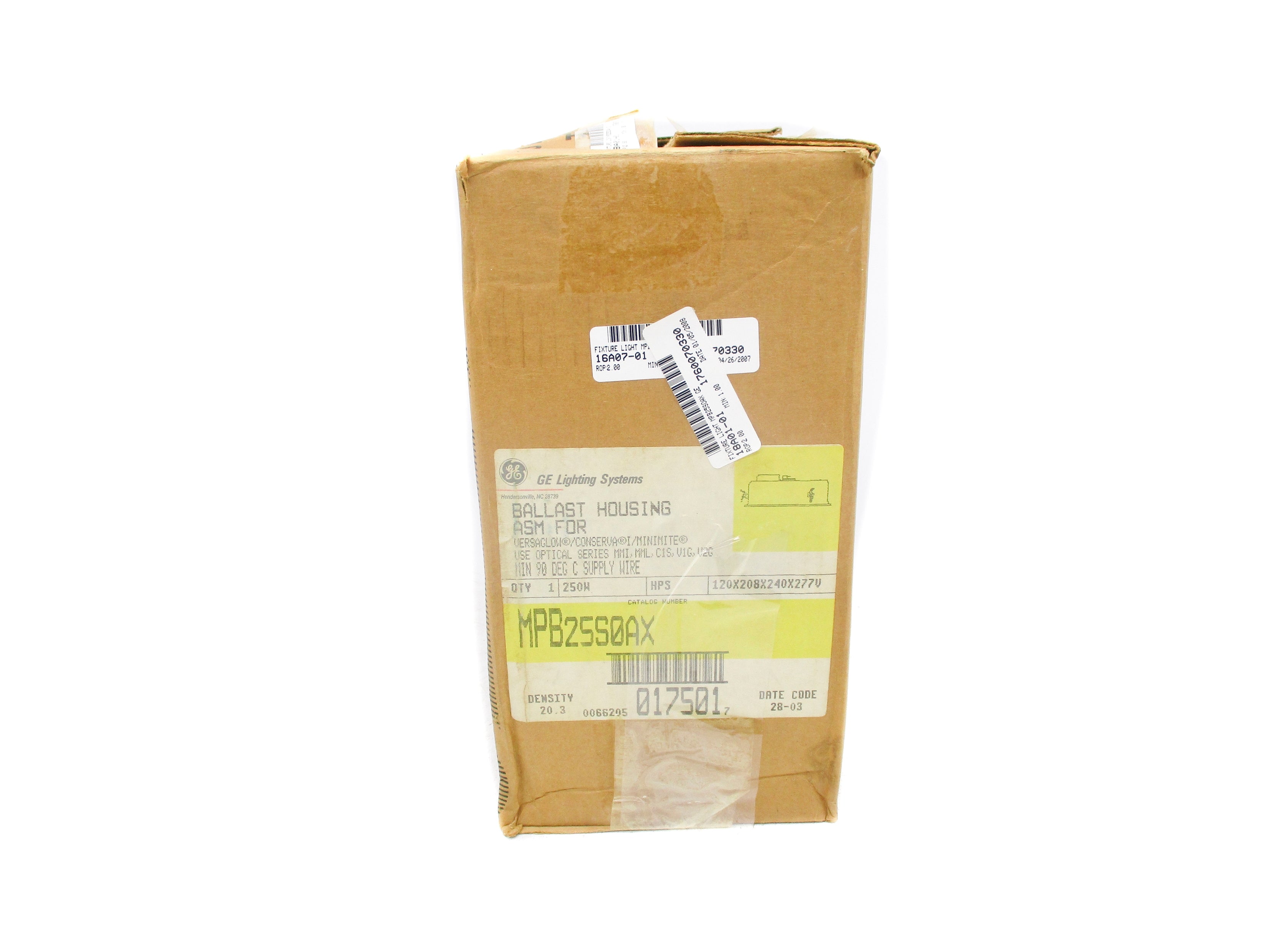 GENERAL ELECTRIC MPB25S0AX NSMP