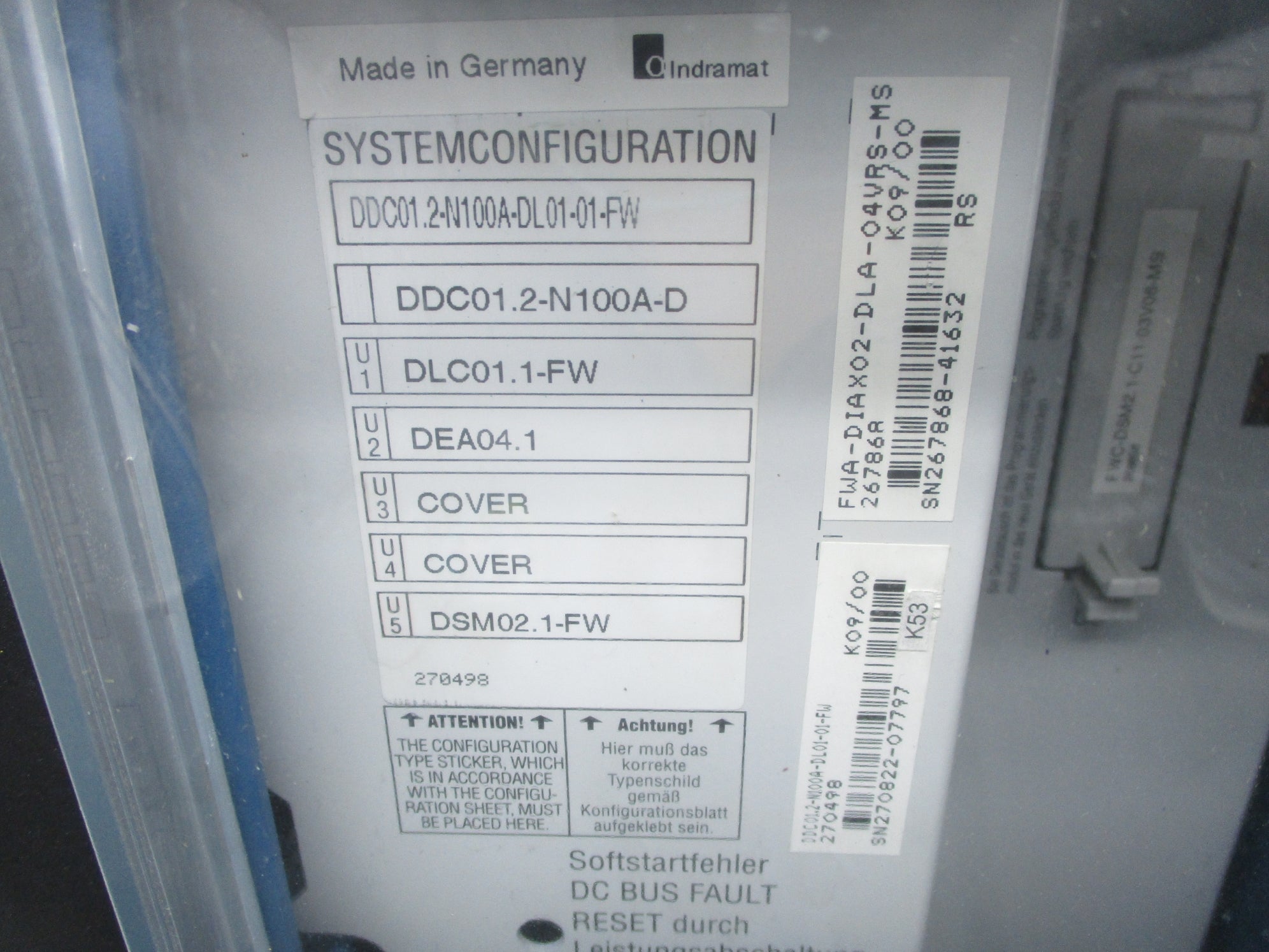 INDRAMAT DDC01.2-N100A-D UNMP