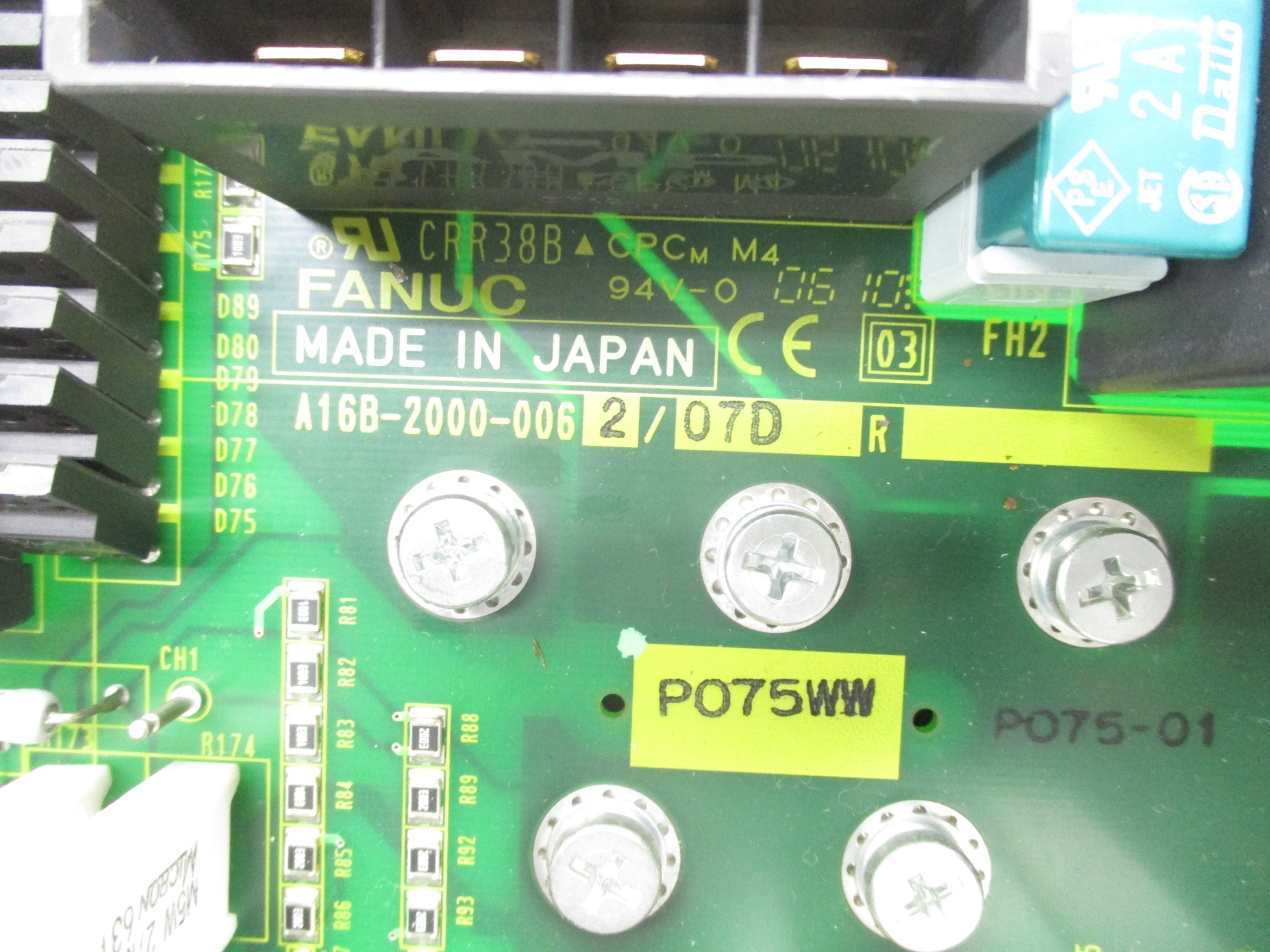 FANUC A16B-2000-0062/07D UNMP
