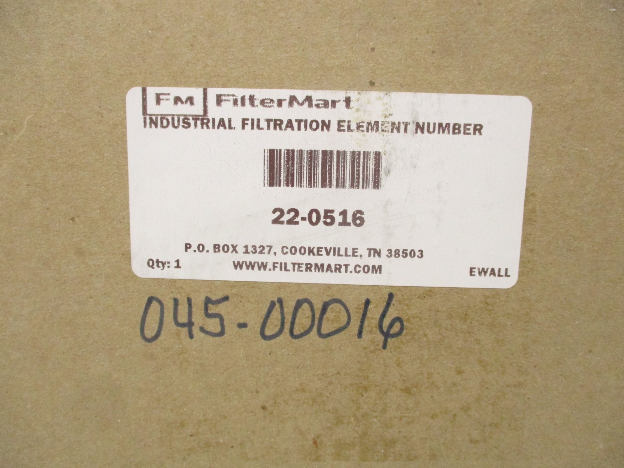 FILTER MART 22-0516 NSFS