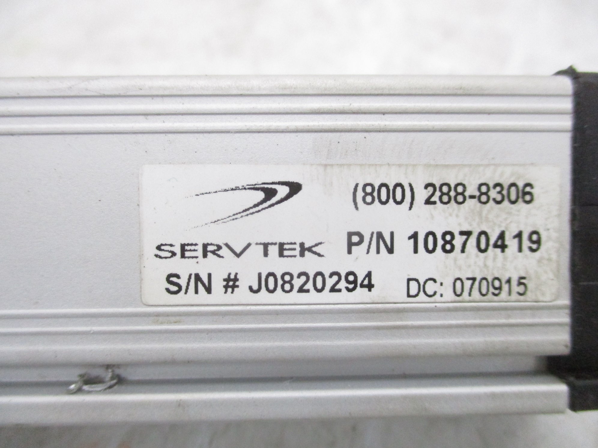 SERVTEK 10870419 NSNP