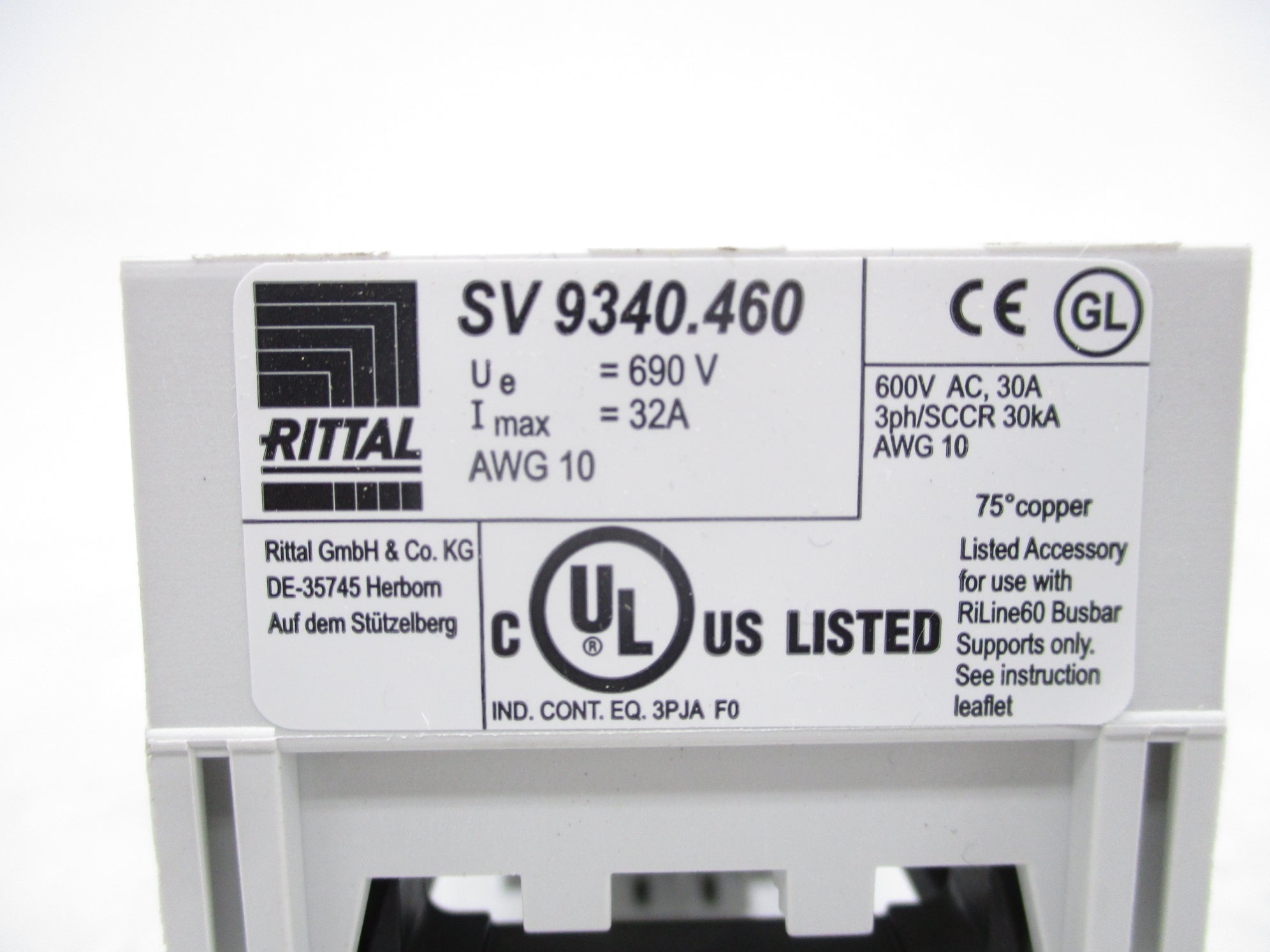 RITTAL SV9340.460 (AS PICTURED) NUPI