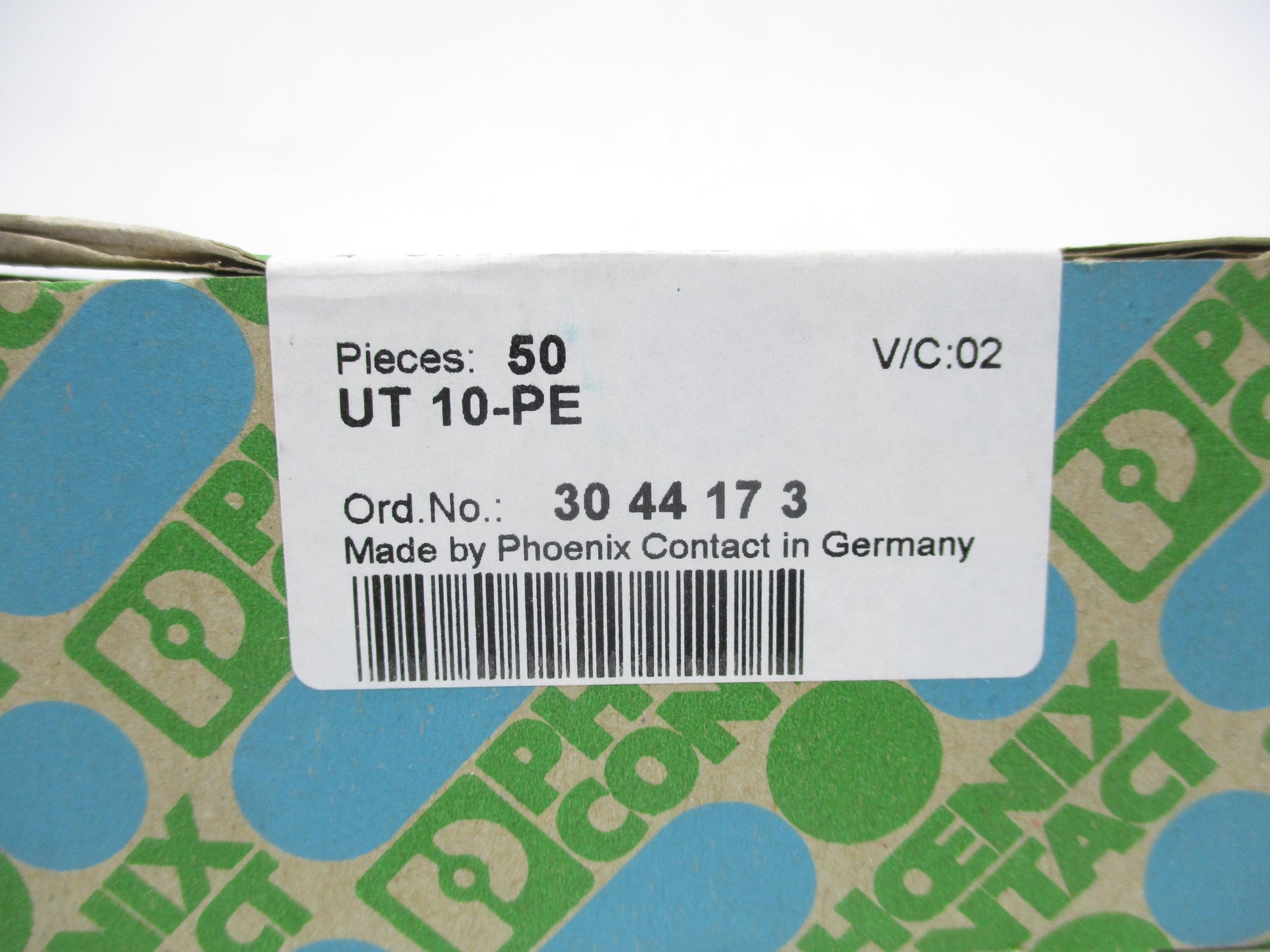 PHOENIX CONTACT UT10-PE (PKG OF 50) NSFS