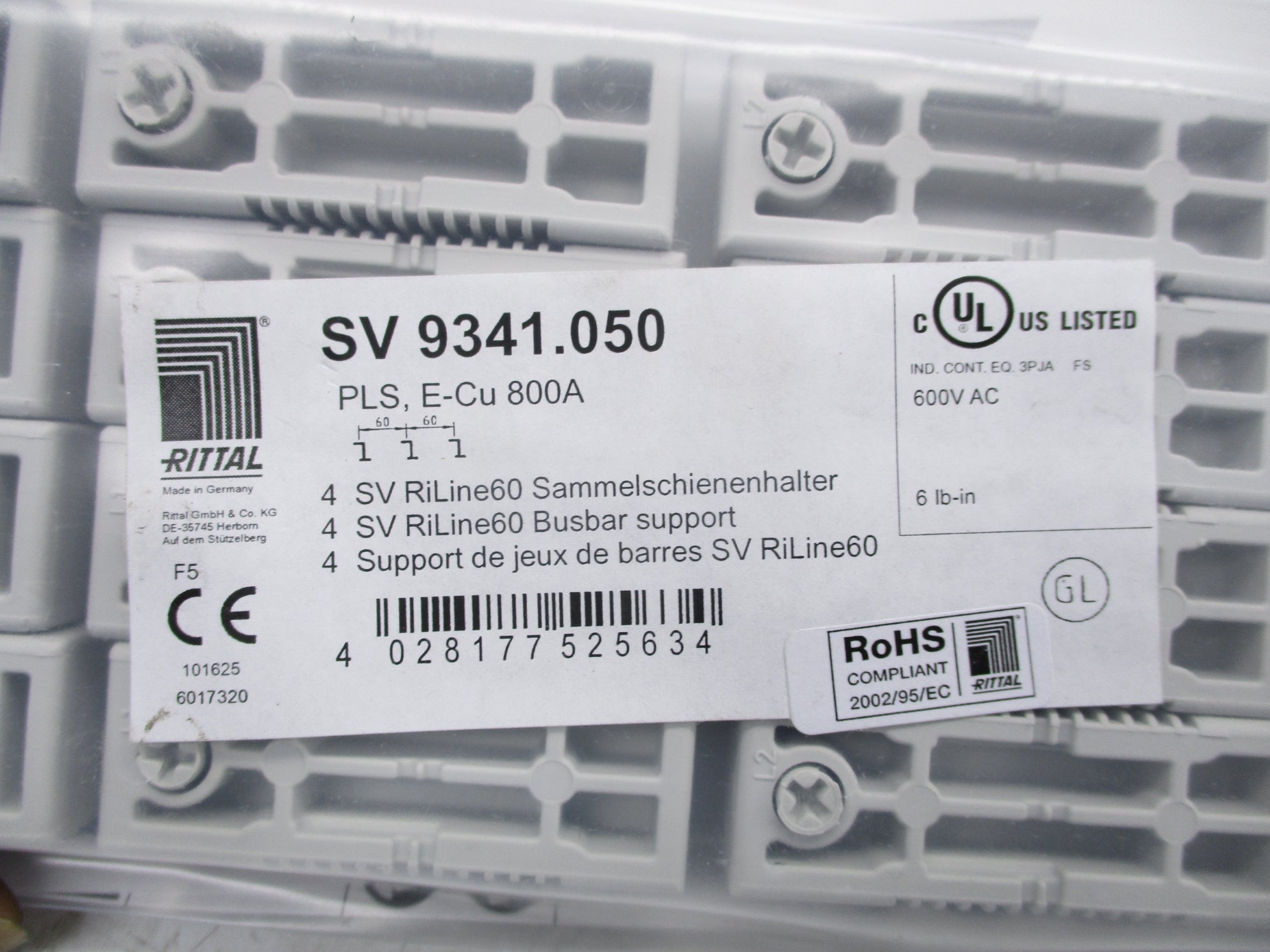 RITTAL SV9341.050 (PKG OF 4) NSMP