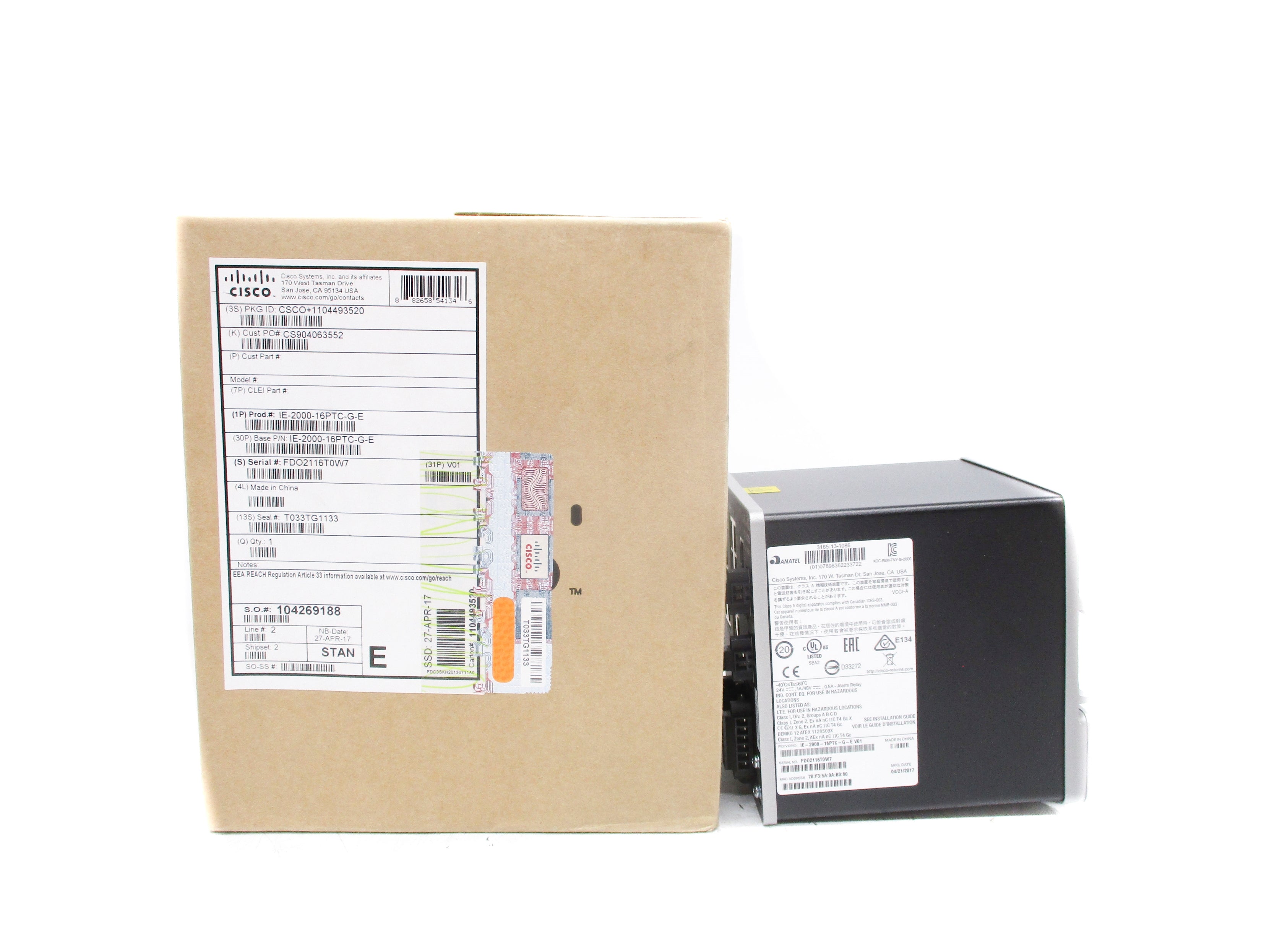 CISCO IE-2000-16PTC-G-E NSMP