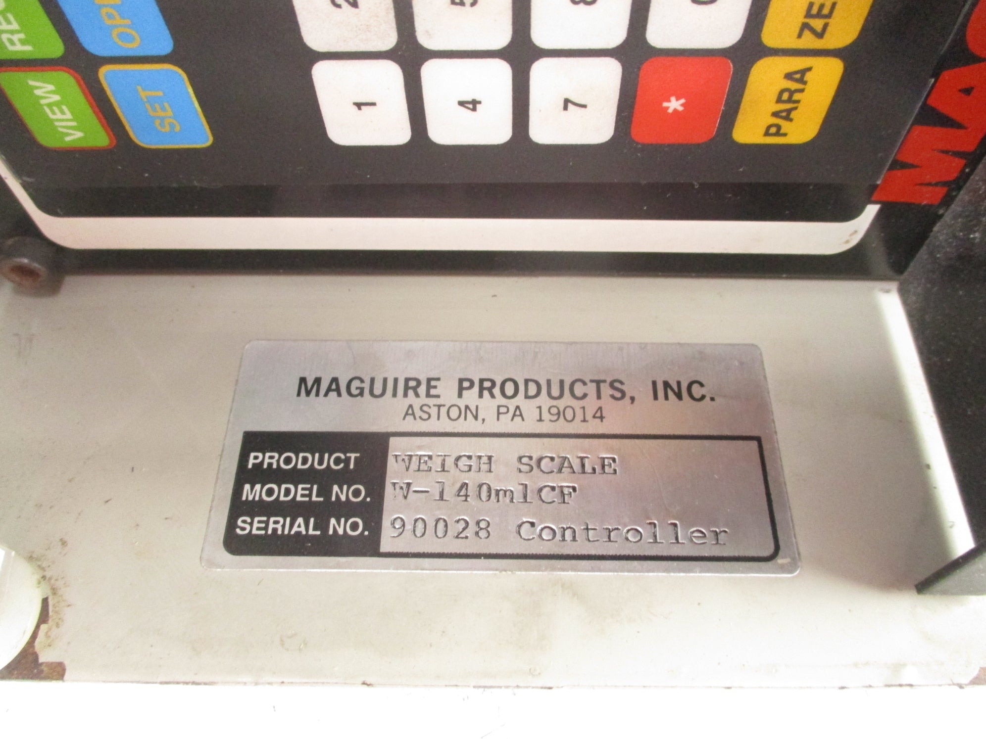 MAGUIRE PRODUCTS W-140M1CF UNMP
