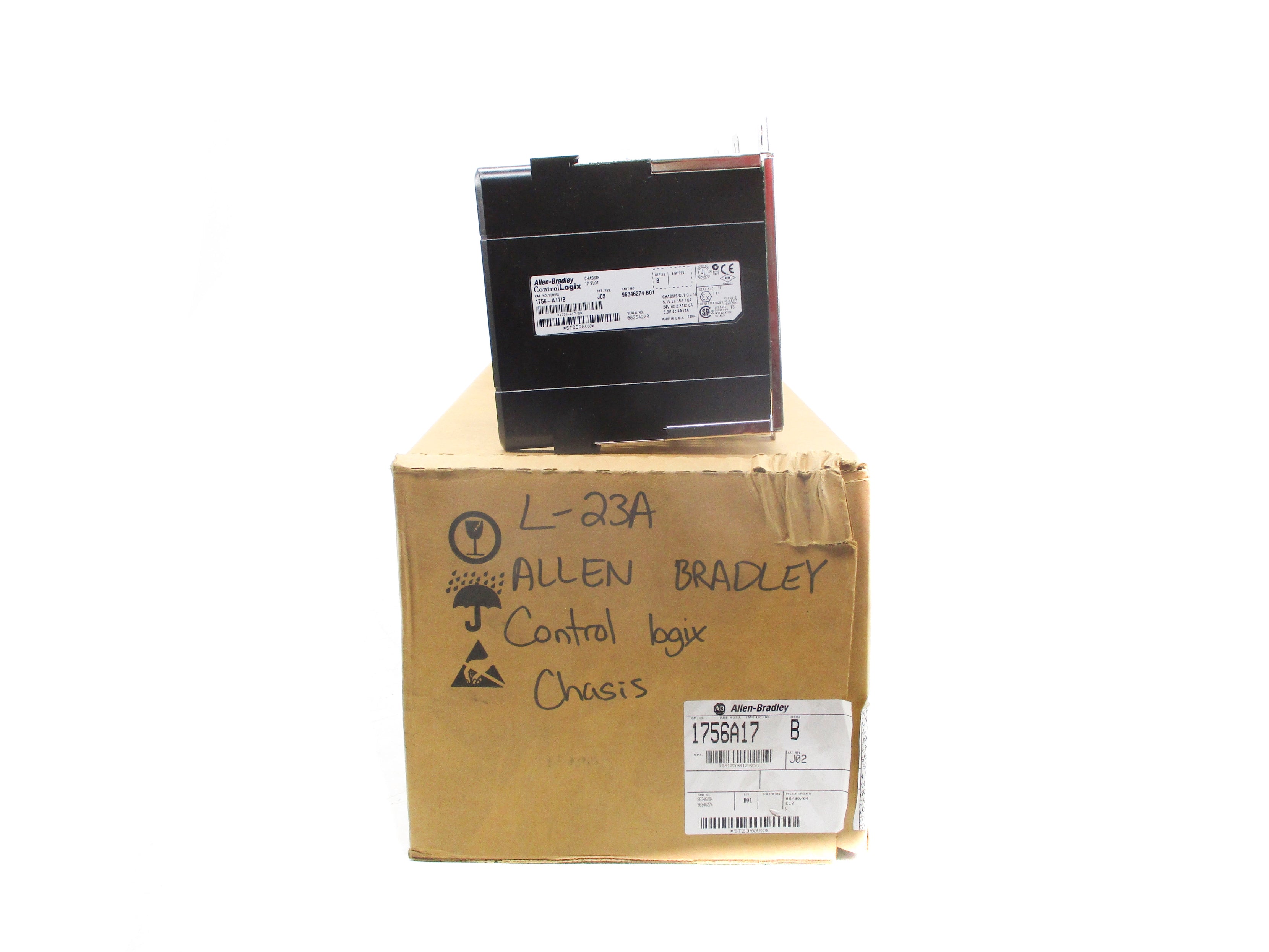 ALLEN BRADLEY 1756-A17 SER. B NSMP