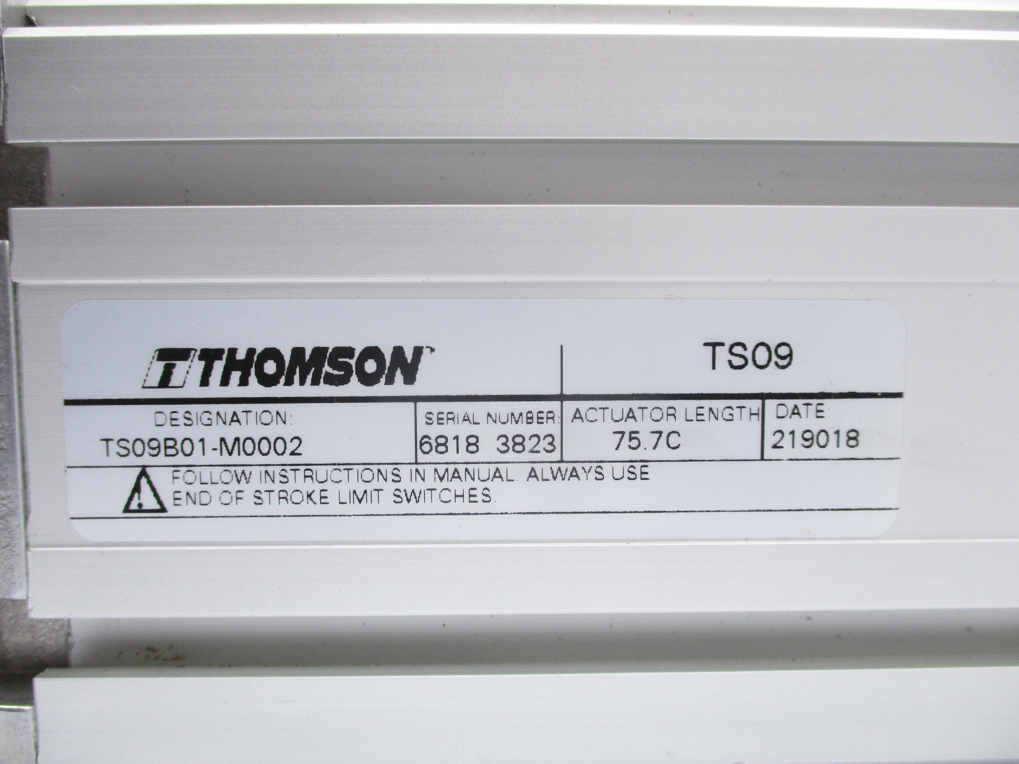 THOMSON TS09B01-M0002 NSNP