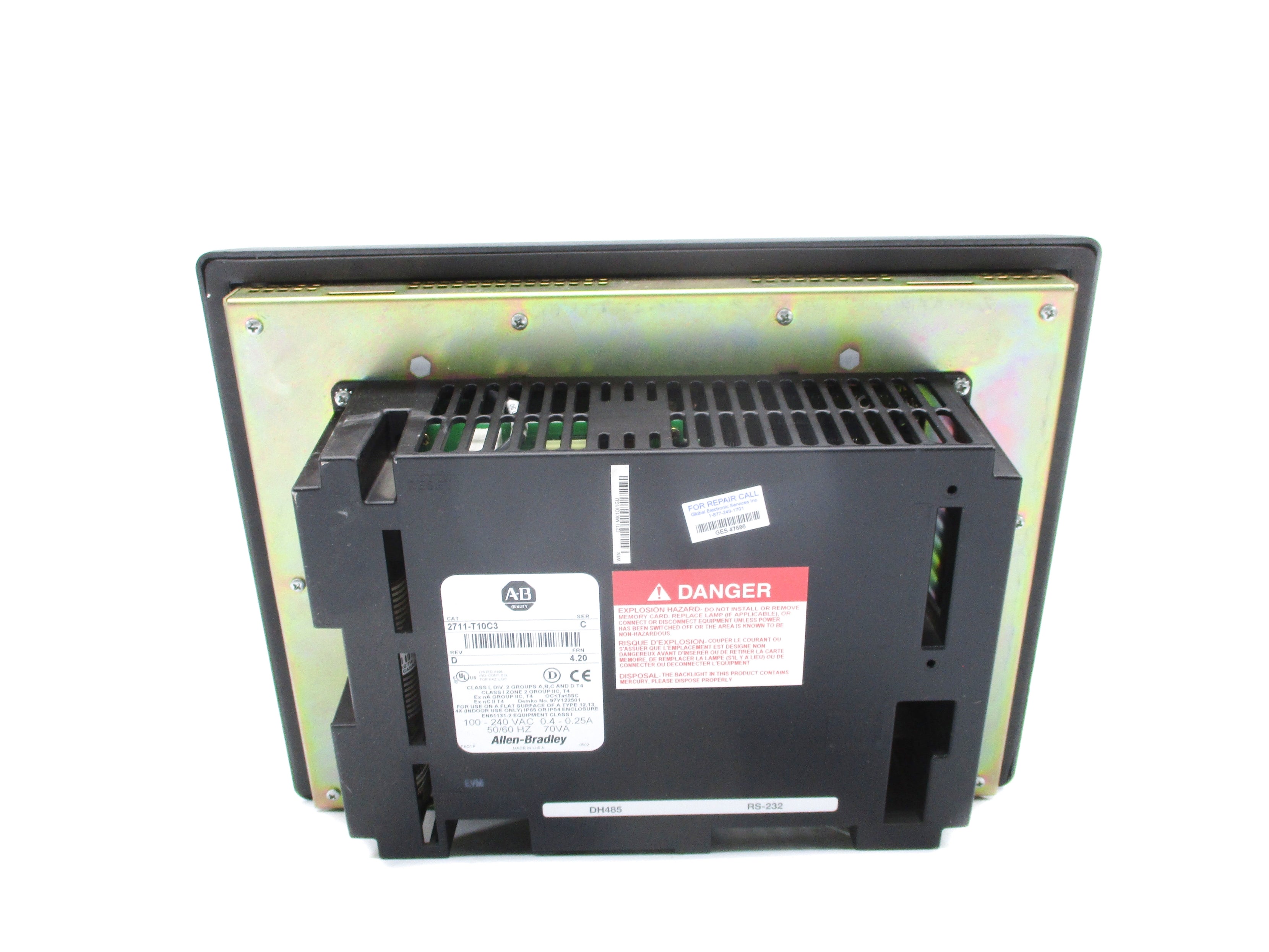 ALLEN BRADLEY 2711-T10C3 SER. C F/W 4.20 NSNP
