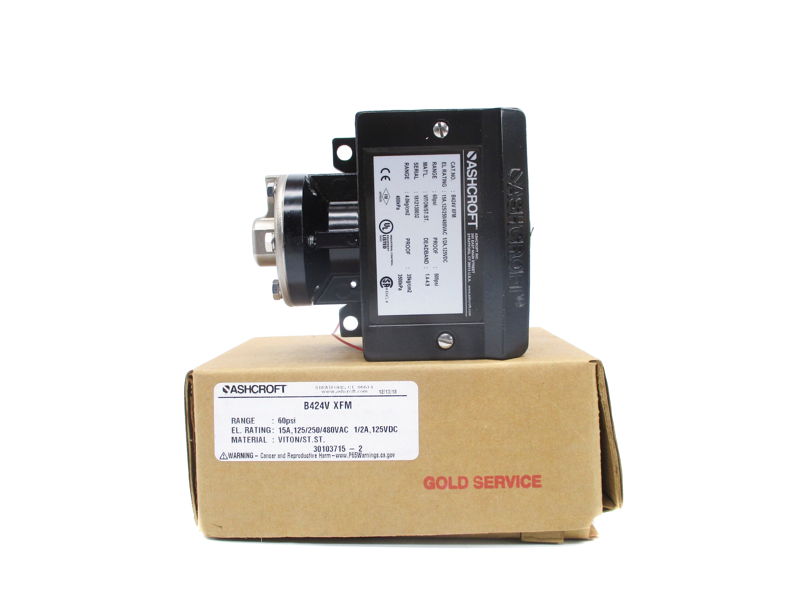 ASHCROFT B424VXFM 60PSI NSMP