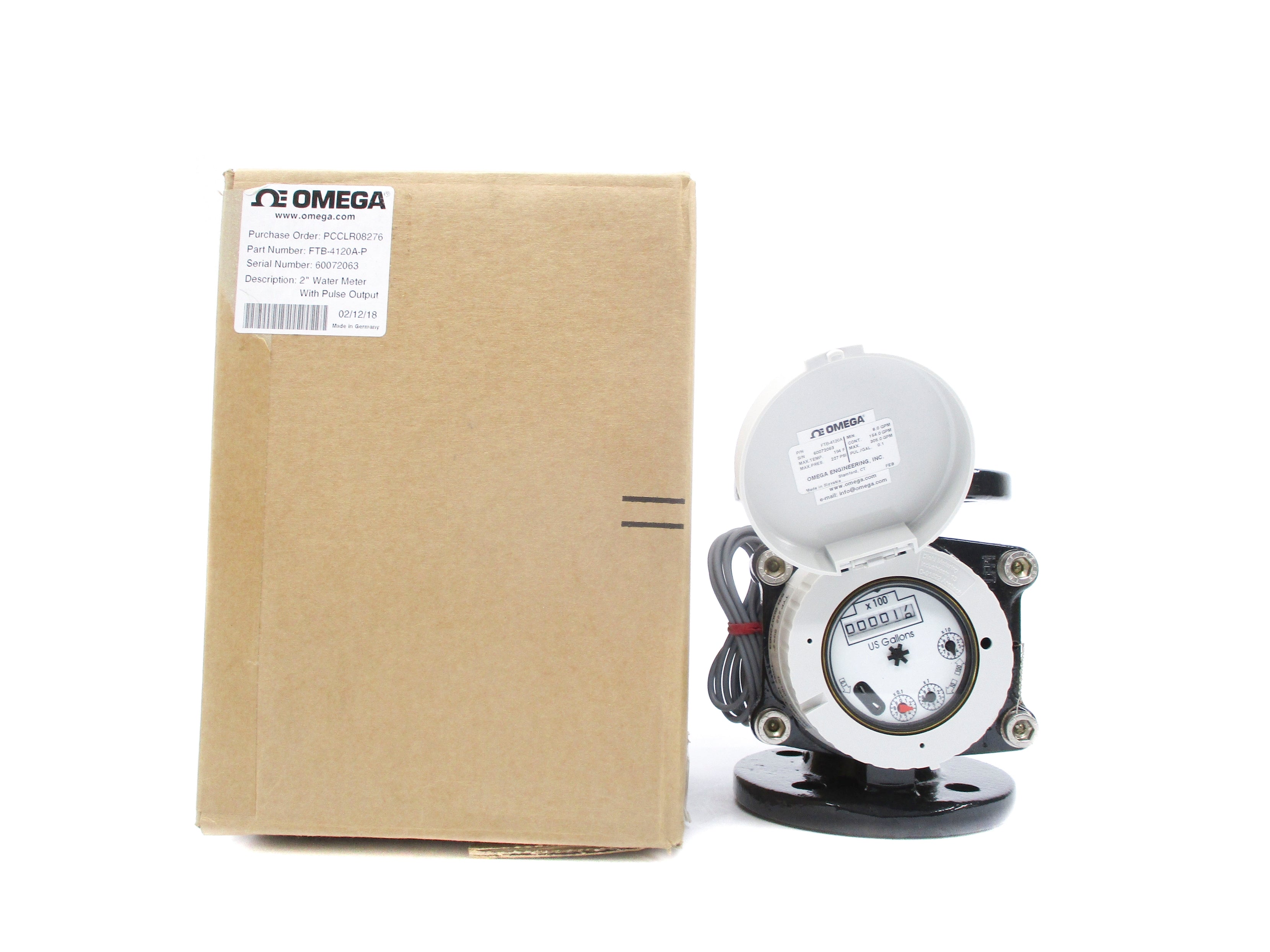OMEGA FTB-4120A-P 227PSI NSMP