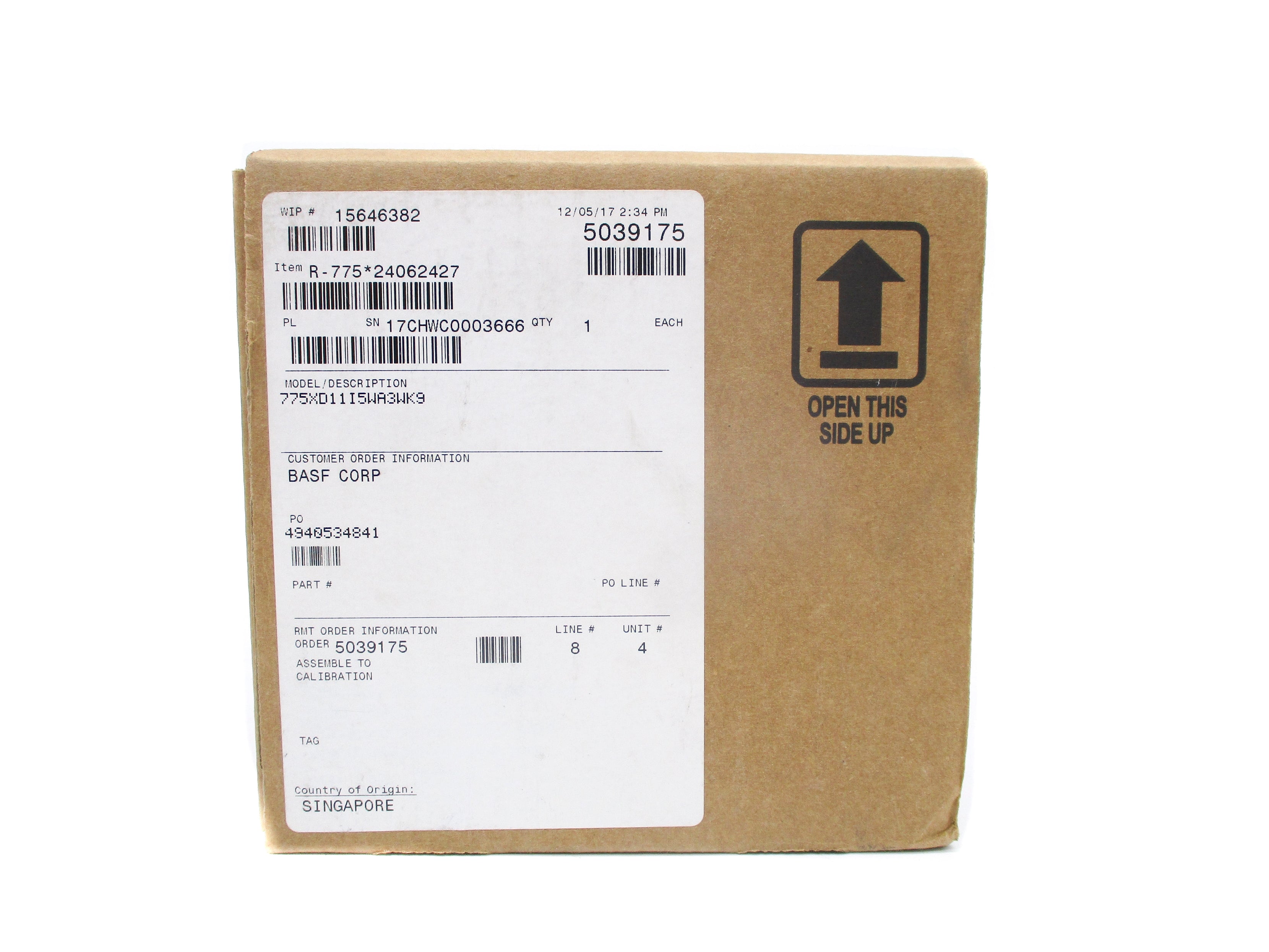 EMERSON 775XD11I5WA3WK9 NSMP