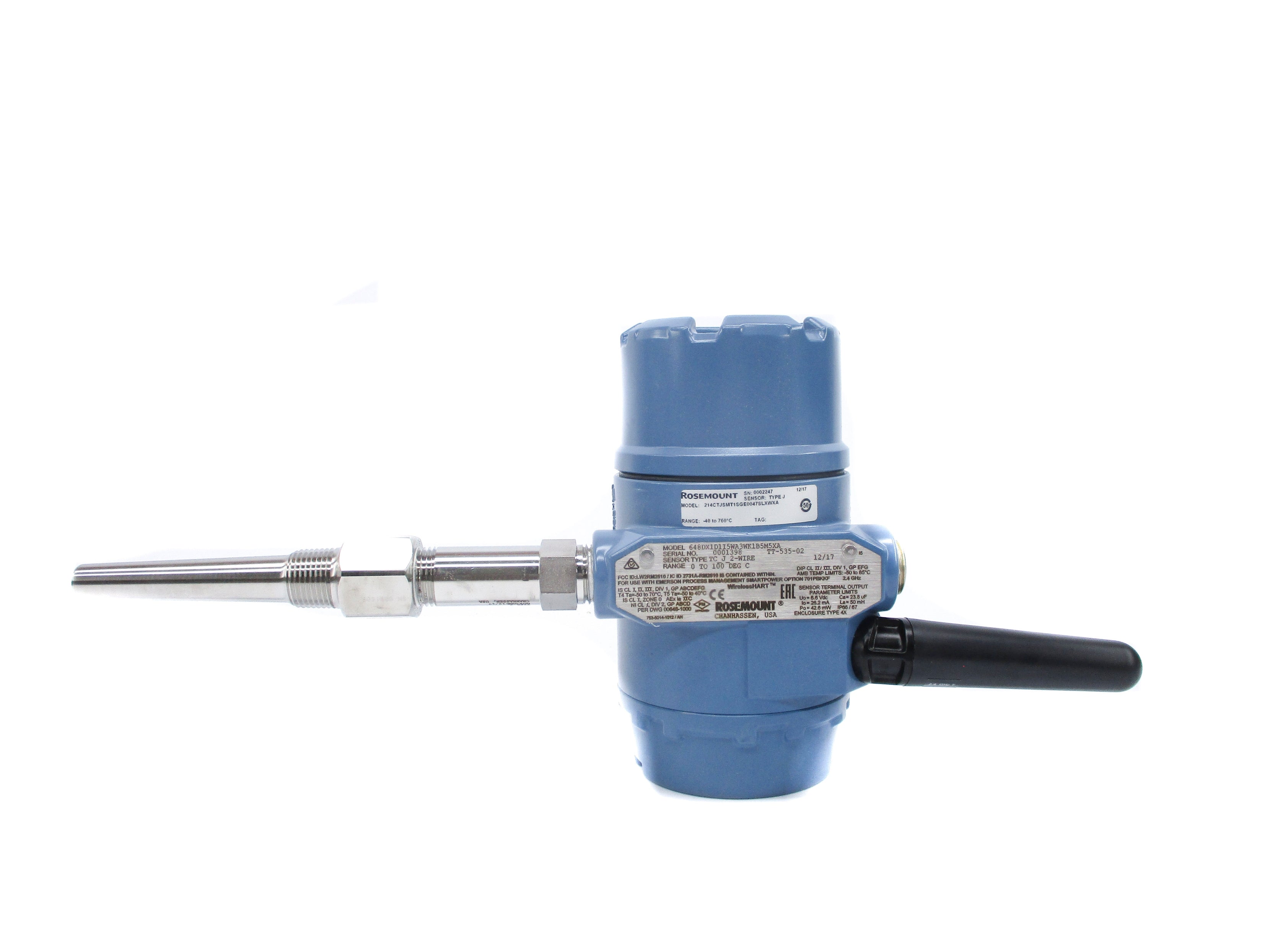 ROSEMOUNT 648DX1D1I5WA3WK1B5M5XA NSNP