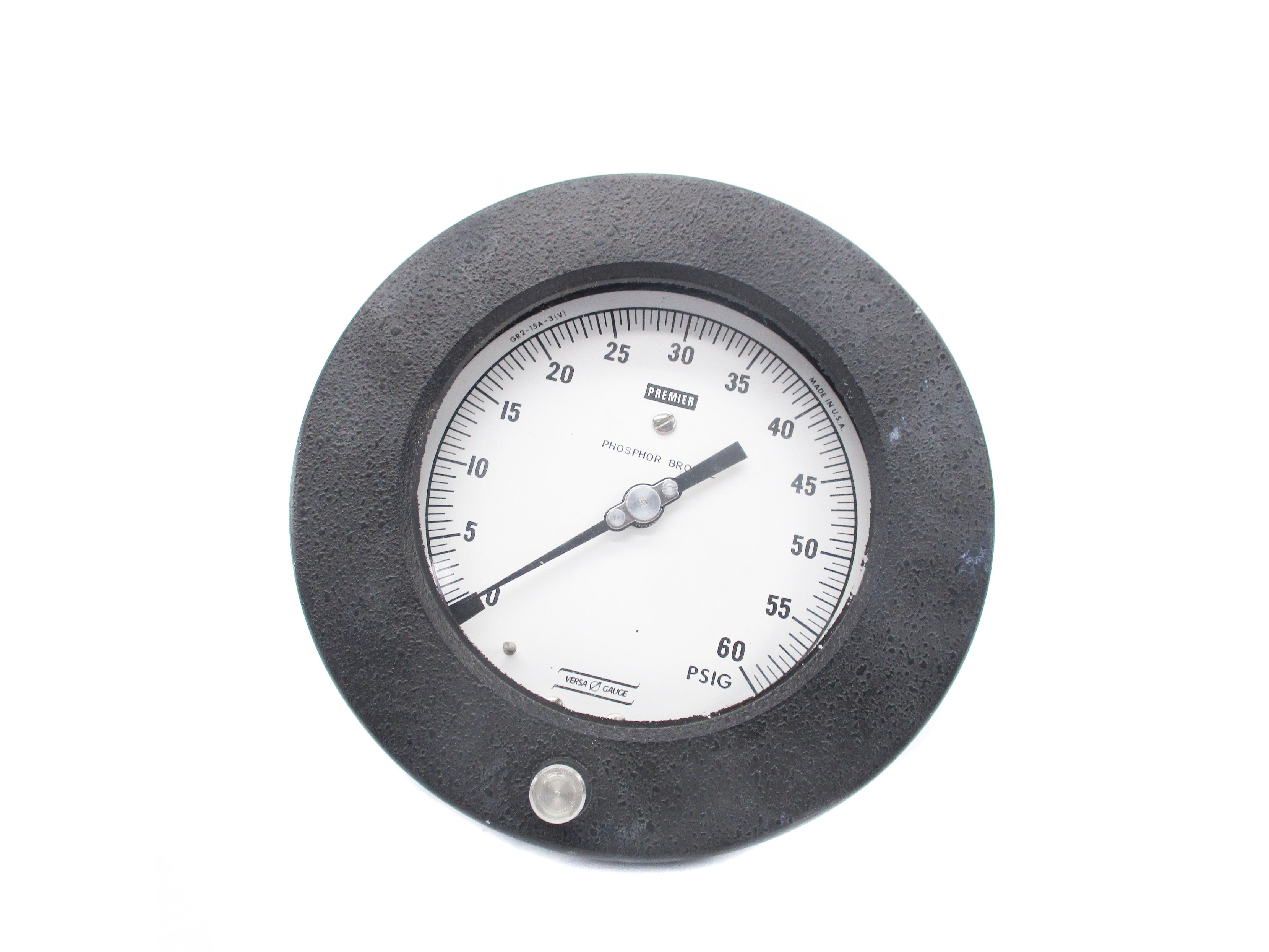 VERSA GAUGE GR2-15A-3(V) 0-60PSI NSNP