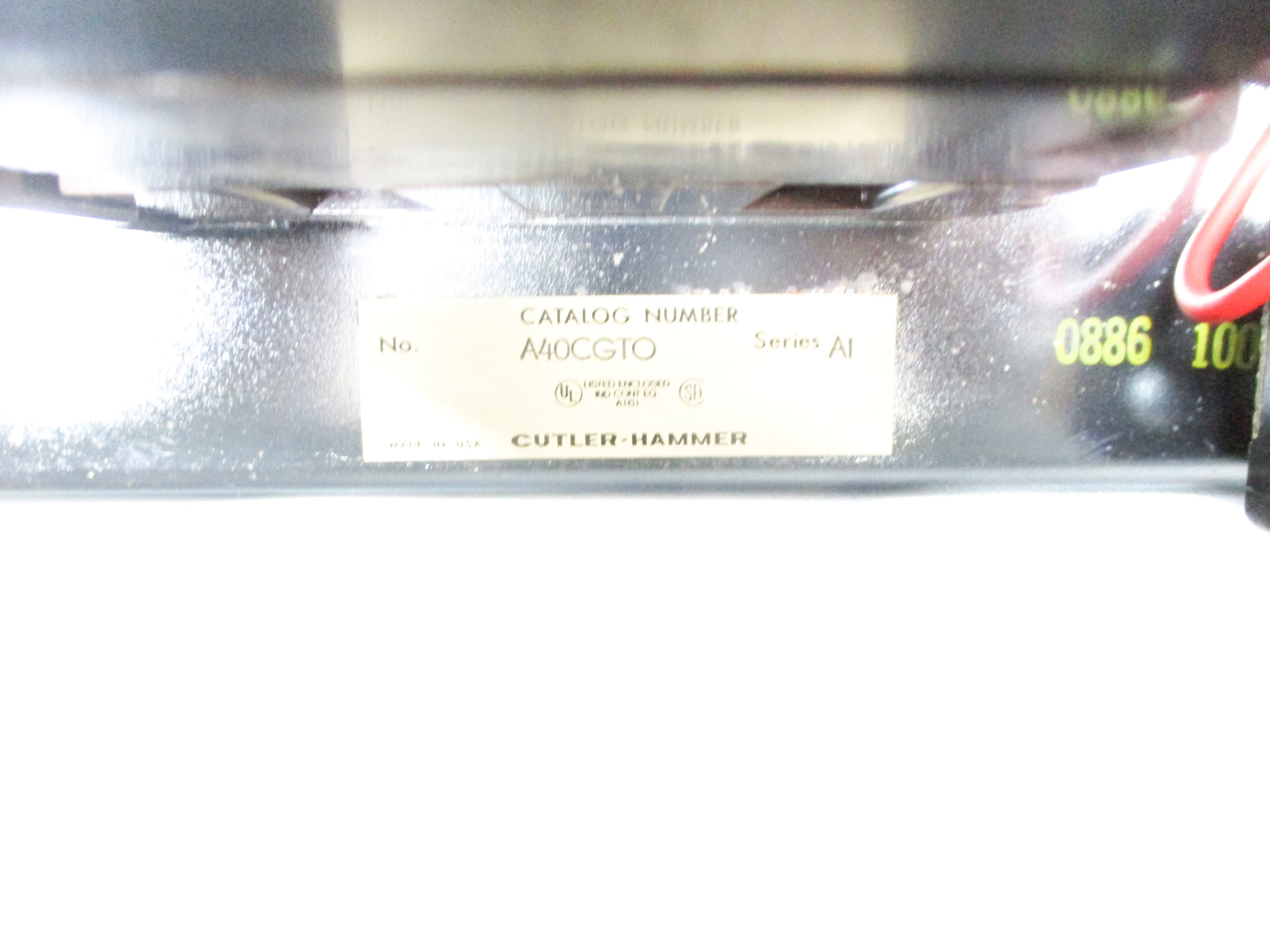 CUTLER HAMMER A40CGTO SER. A1 NSNP