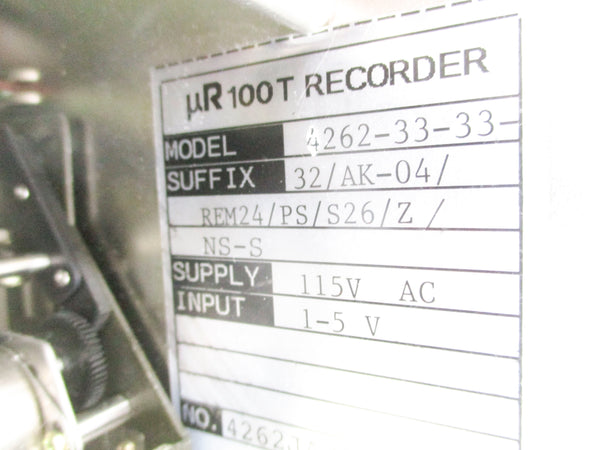 YOKOGAWA 4262-33-33-32/AK-04/REM24/PS/S26/Z/NS-S UNMP