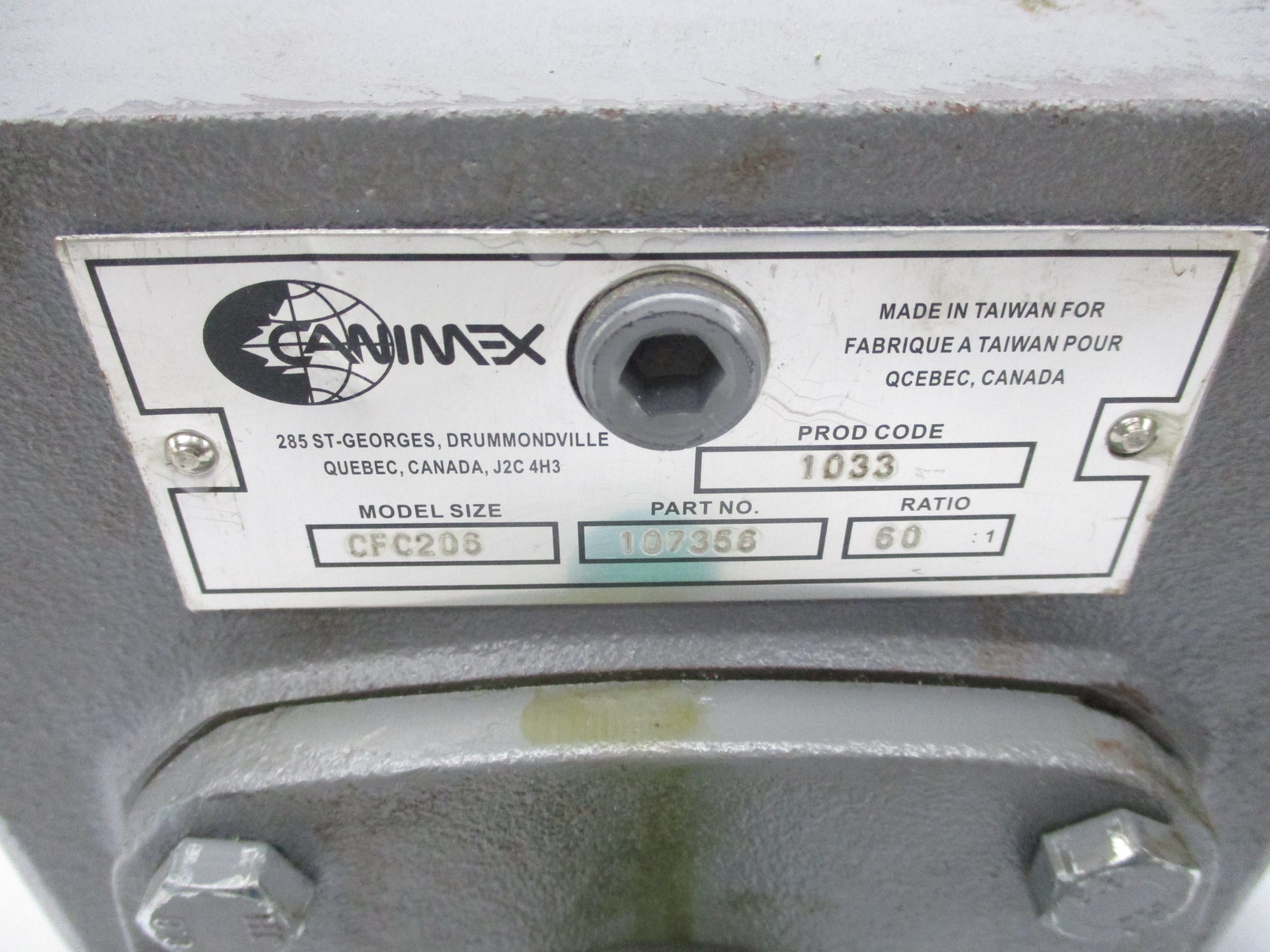 CANIMEX CFC206 107356 UNMP