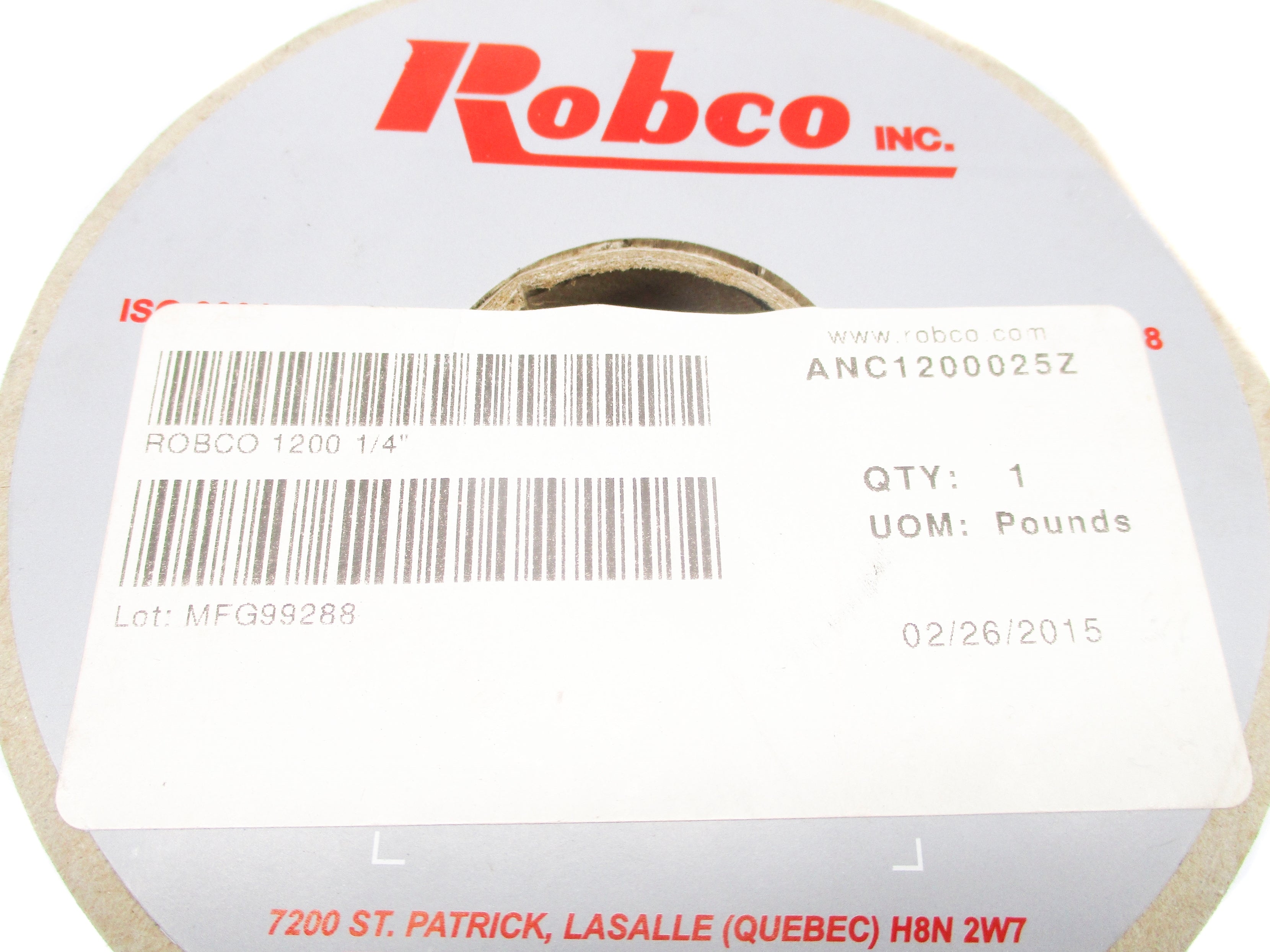 ROBCO ANC1200025Z 1/4" NSNP