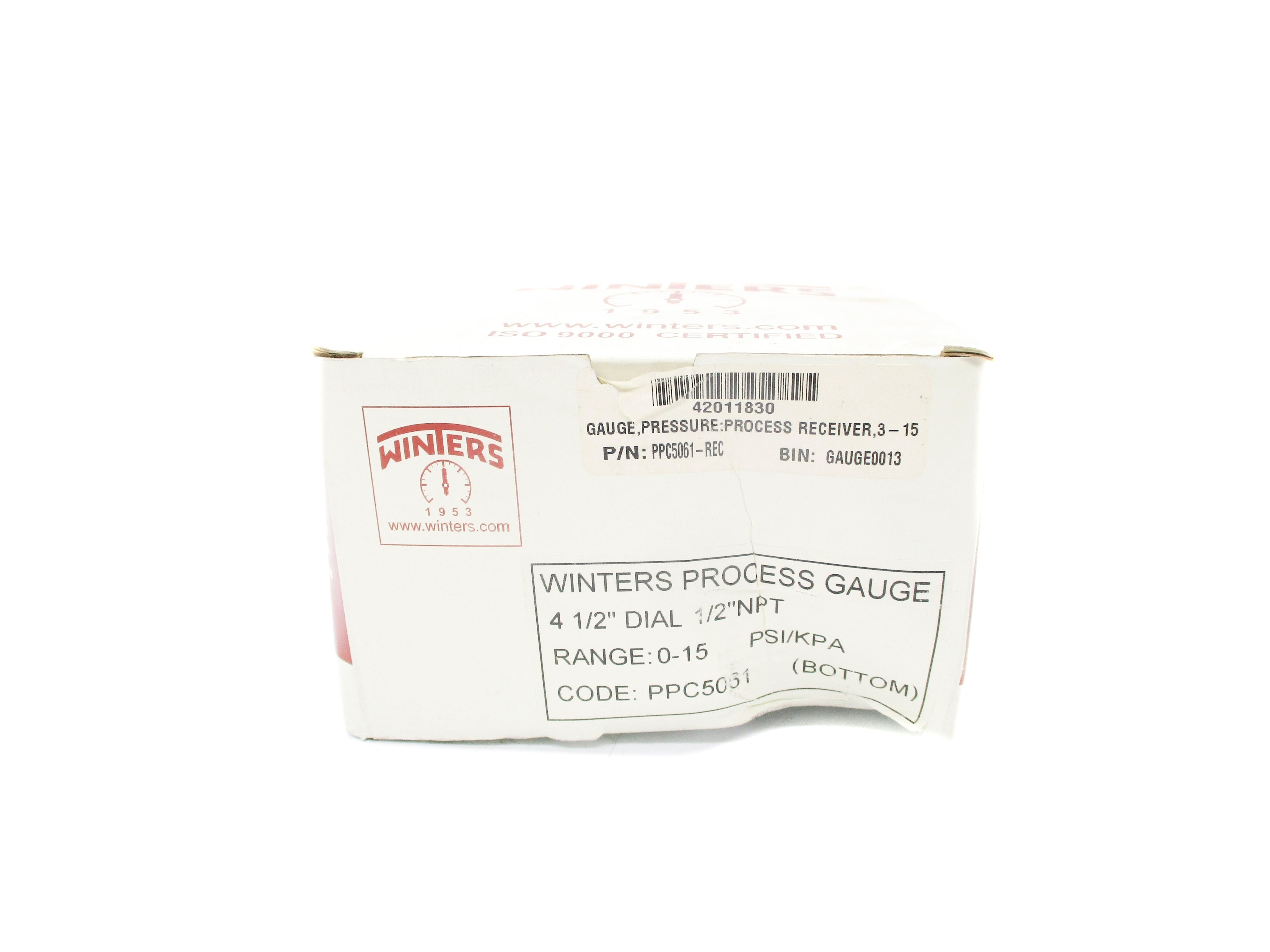 WINTERS PPC5061 0-15PSI NSMP