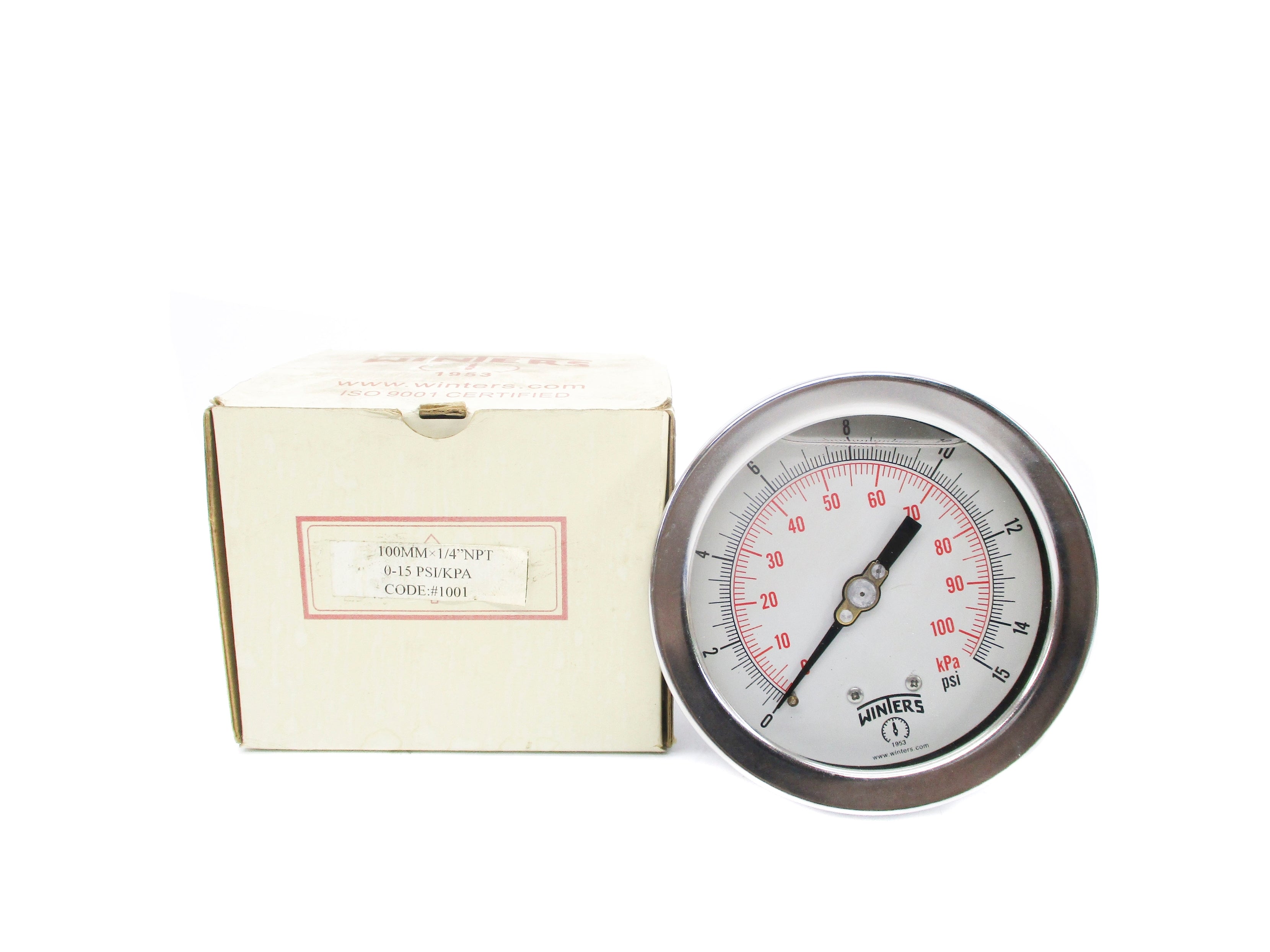 WINTERS 1001 0-15PSI NSMP
